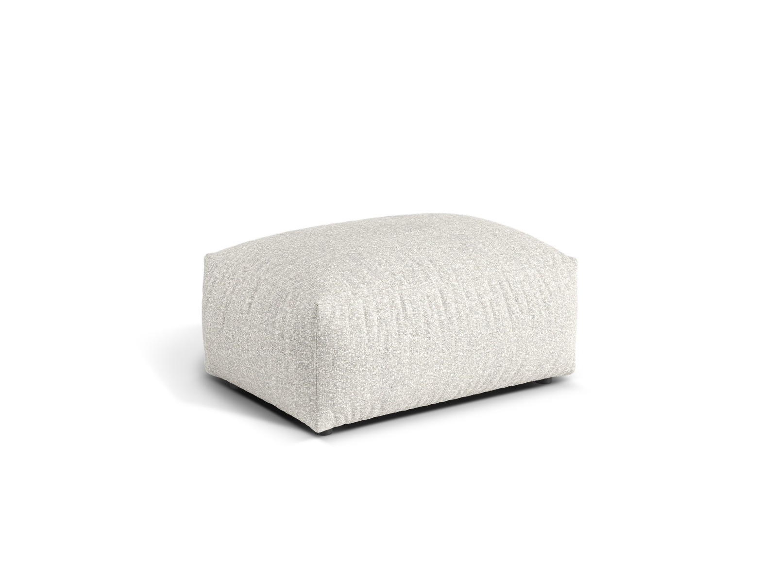 Boucle Pouf, "Martina", 1 Seat, 95x65x44
