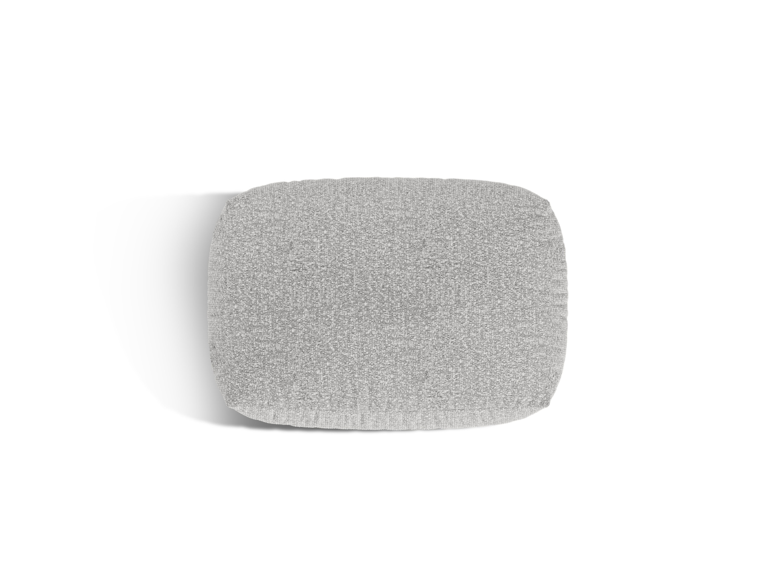 Boucle Pouf, "Martina", 1 Seat, 95x65x44