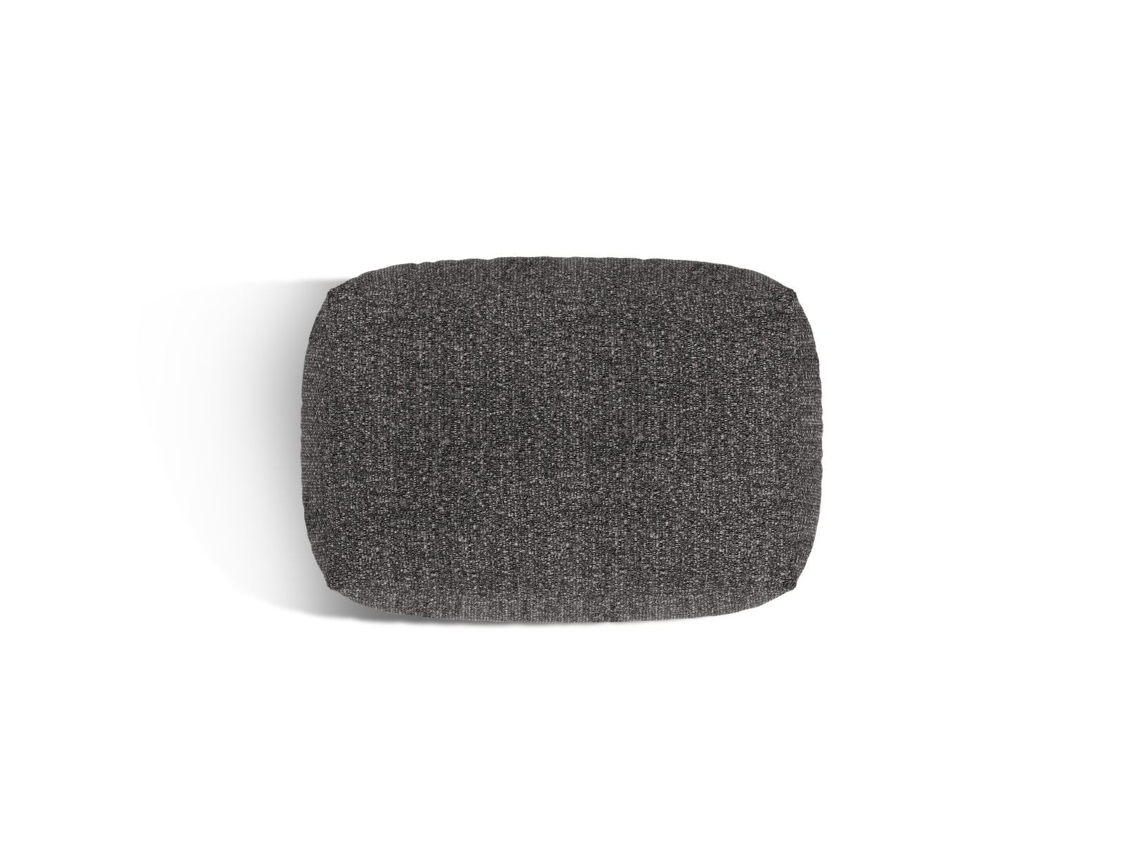 Boucle Pouf, "Martina", 1 Seat, 95x65x44