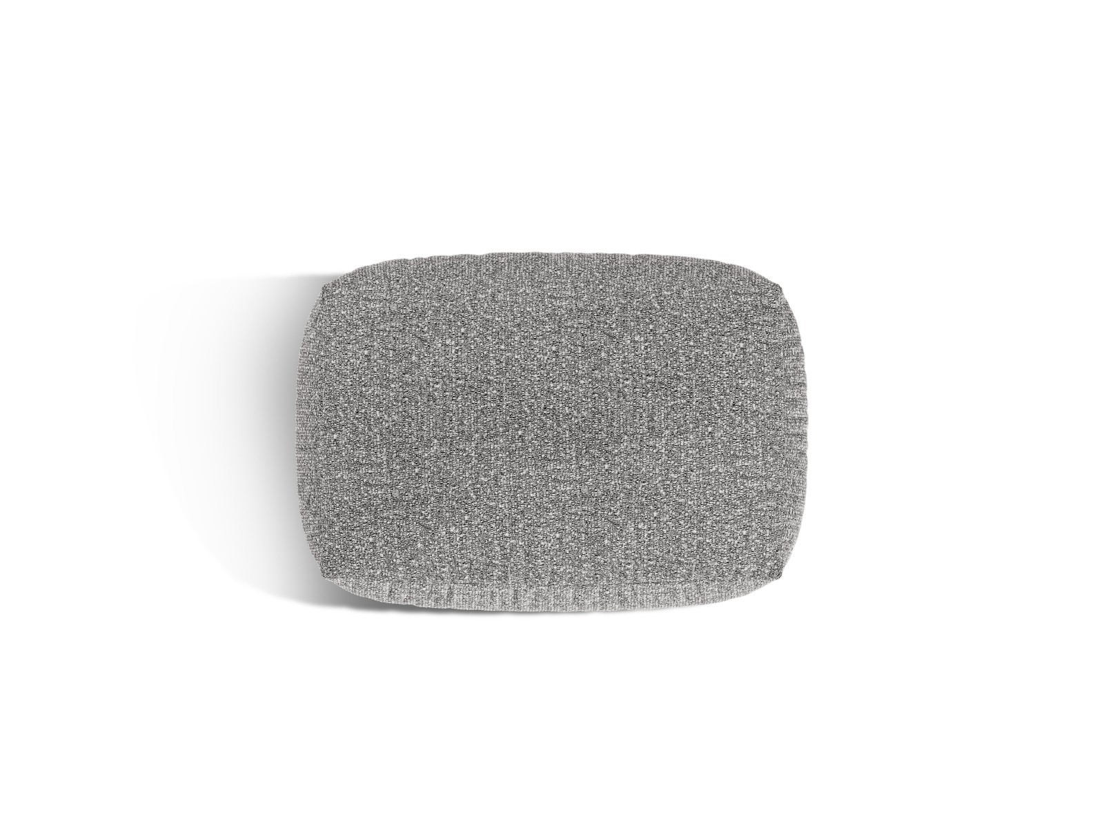 Boucle Pouf, "Martina", 1 Seat, 95x65x44