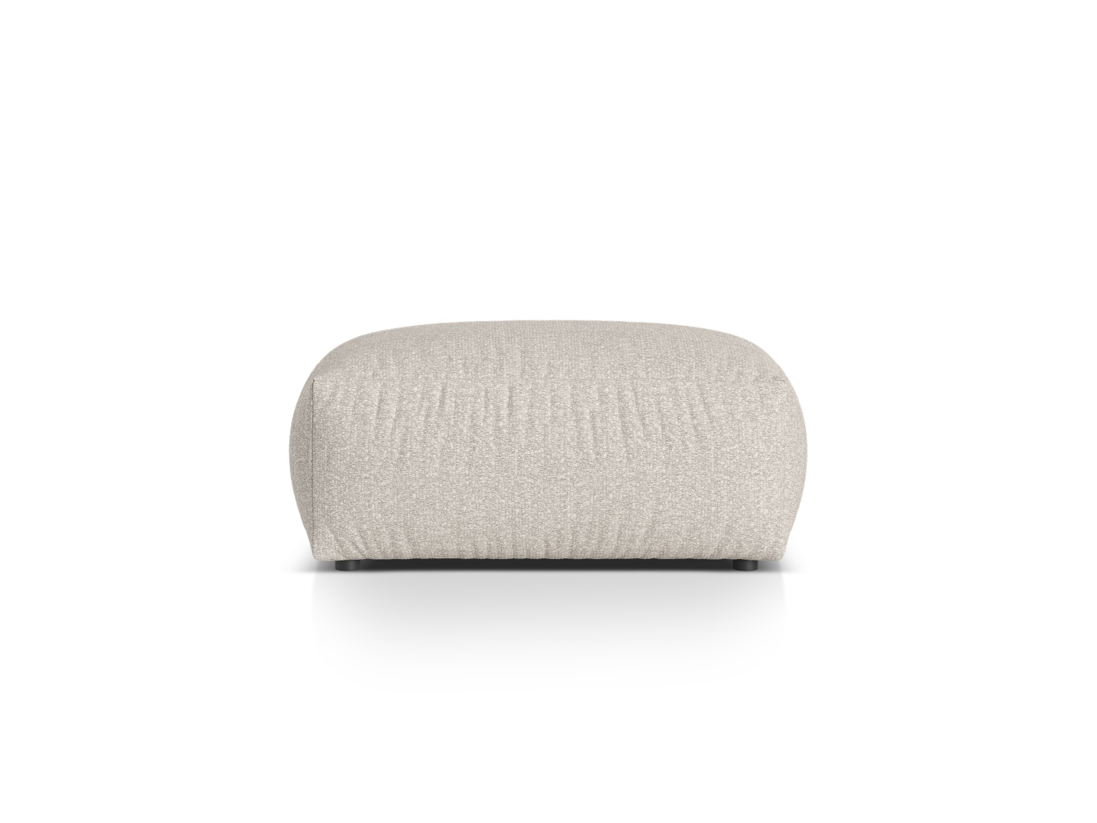 Boucle Pouf, "Martina", 1 Seat, 95x65x44