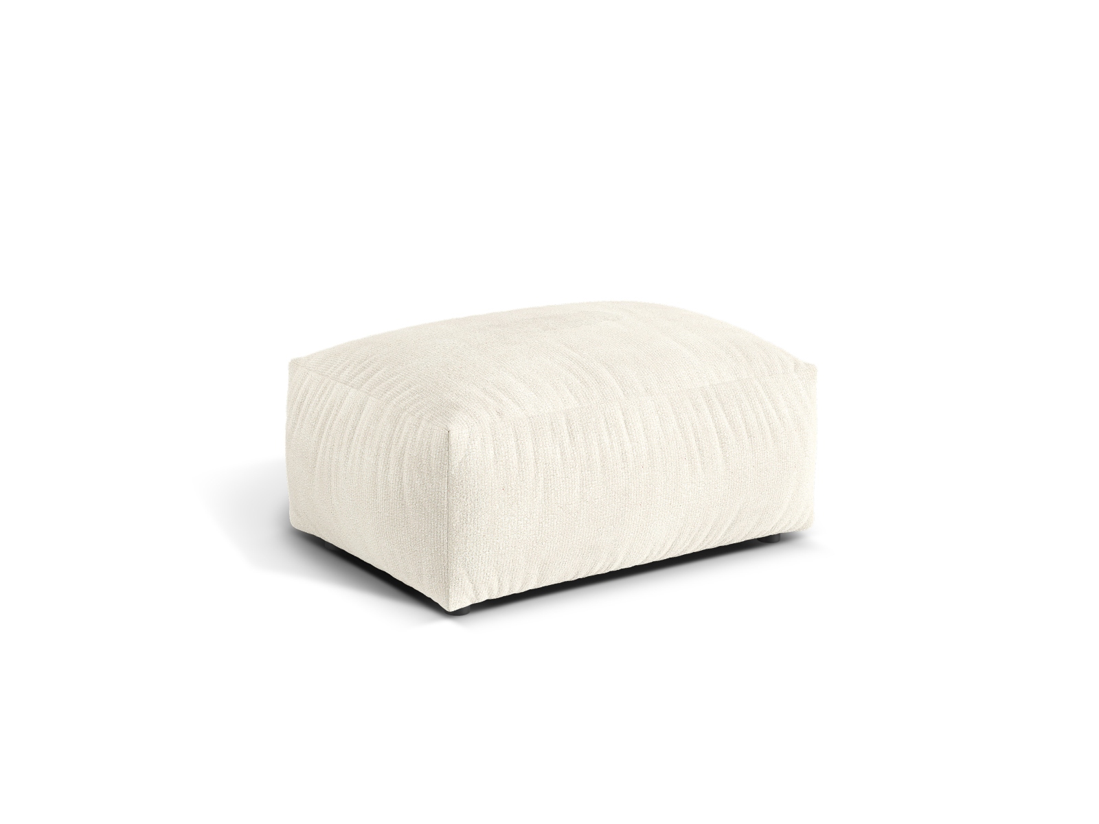 Boucle Pouf, "Martina", 1 Seat, 95x65x44