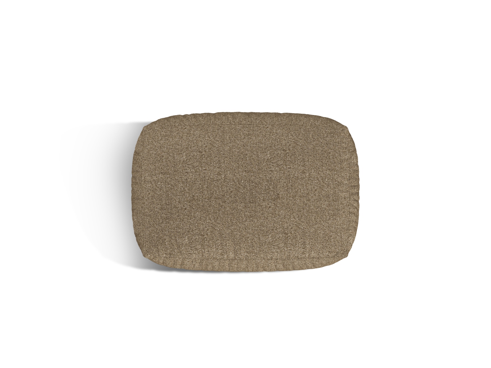 Boucle Pouf, "Martina", 1 Seat, 95x65x44