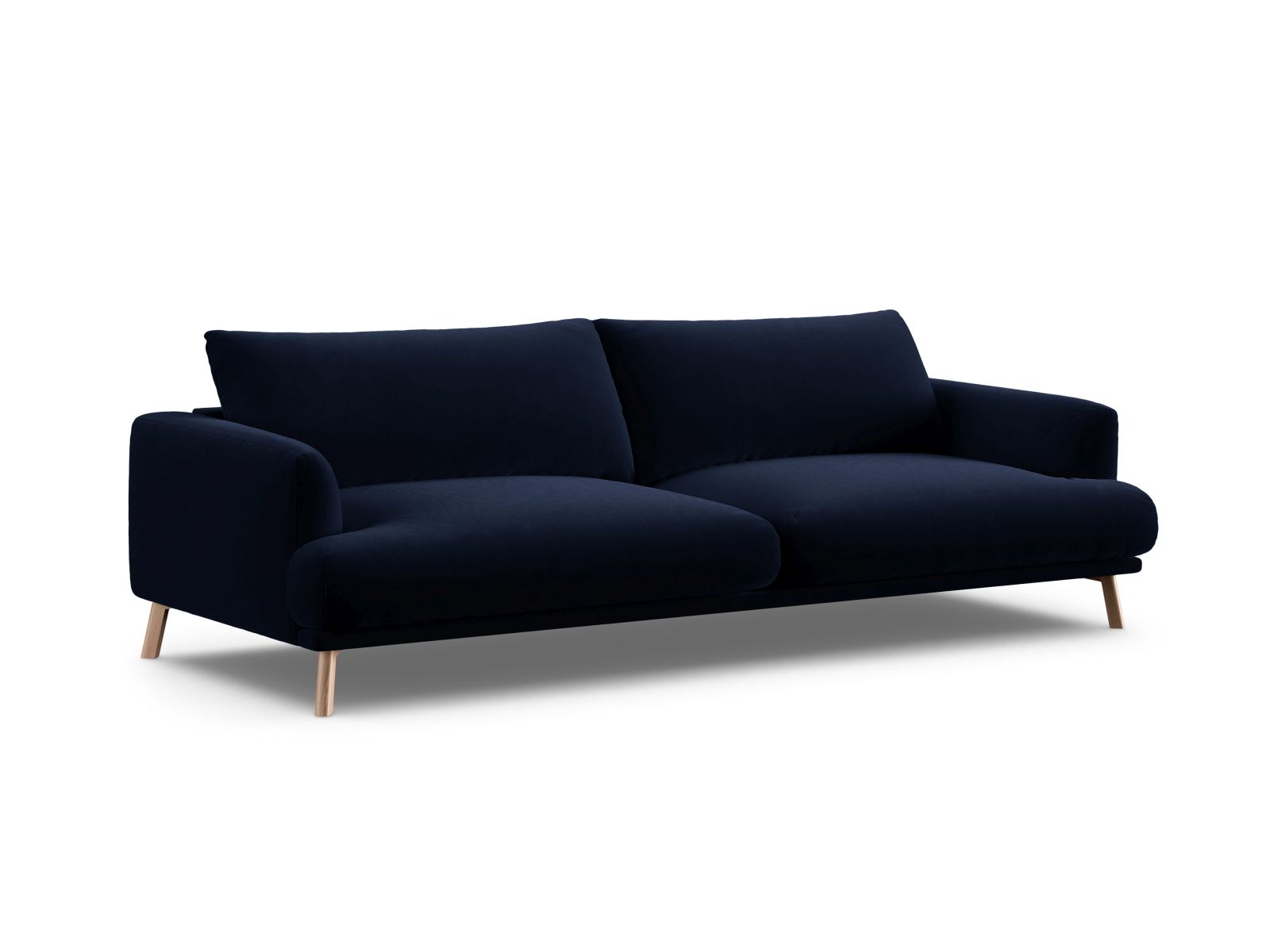 Velvet Sofa, "Naomi", 4 Seats, 230x95x75