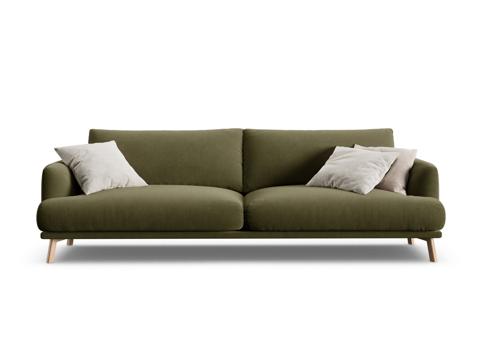 Velvet Sofa, "Naomi", 4 Seats, 230x95x75