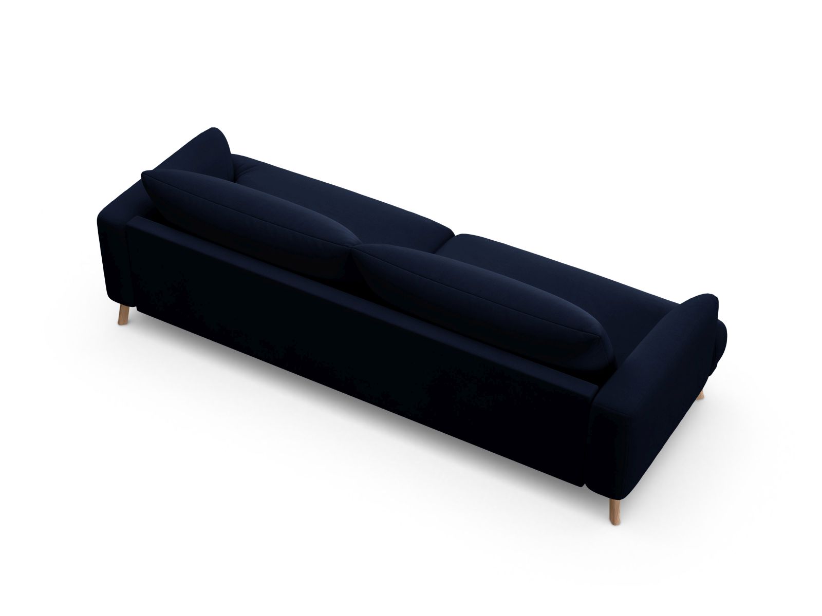 Velvet Sofa, "Naomi", 4 Seats, 230x95x75