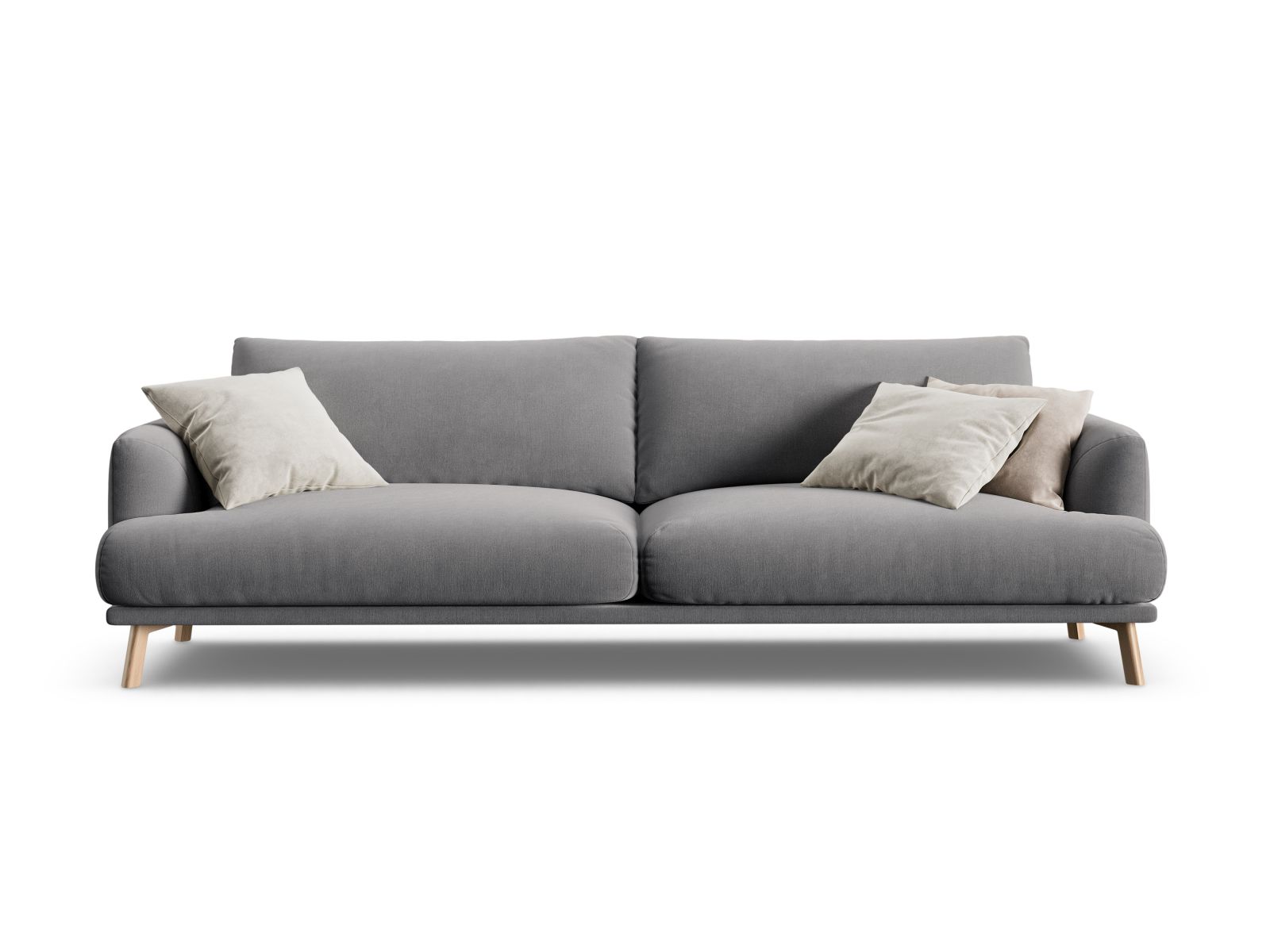 Velvet Sofa, "Naomi", 4 Seats, 230x95x75