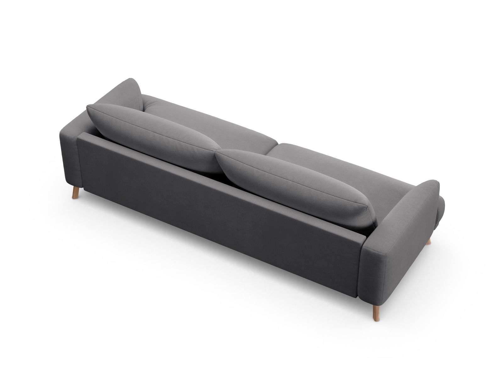 Velvet Sofa, "Naomi", 4 Seats, 230x95x75