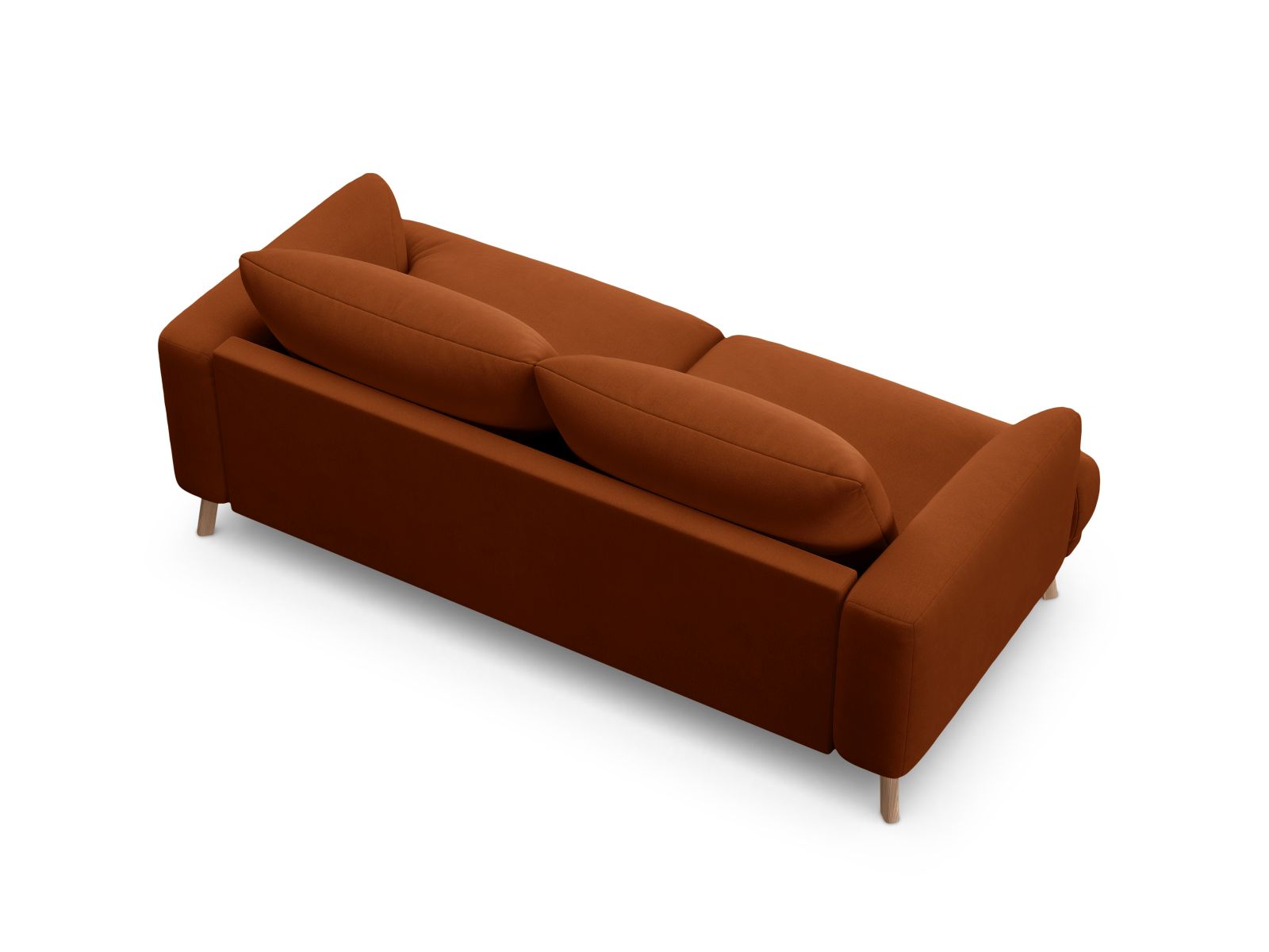 Velvet Sofa, "Naomi", 2 Seats, 170x95x75