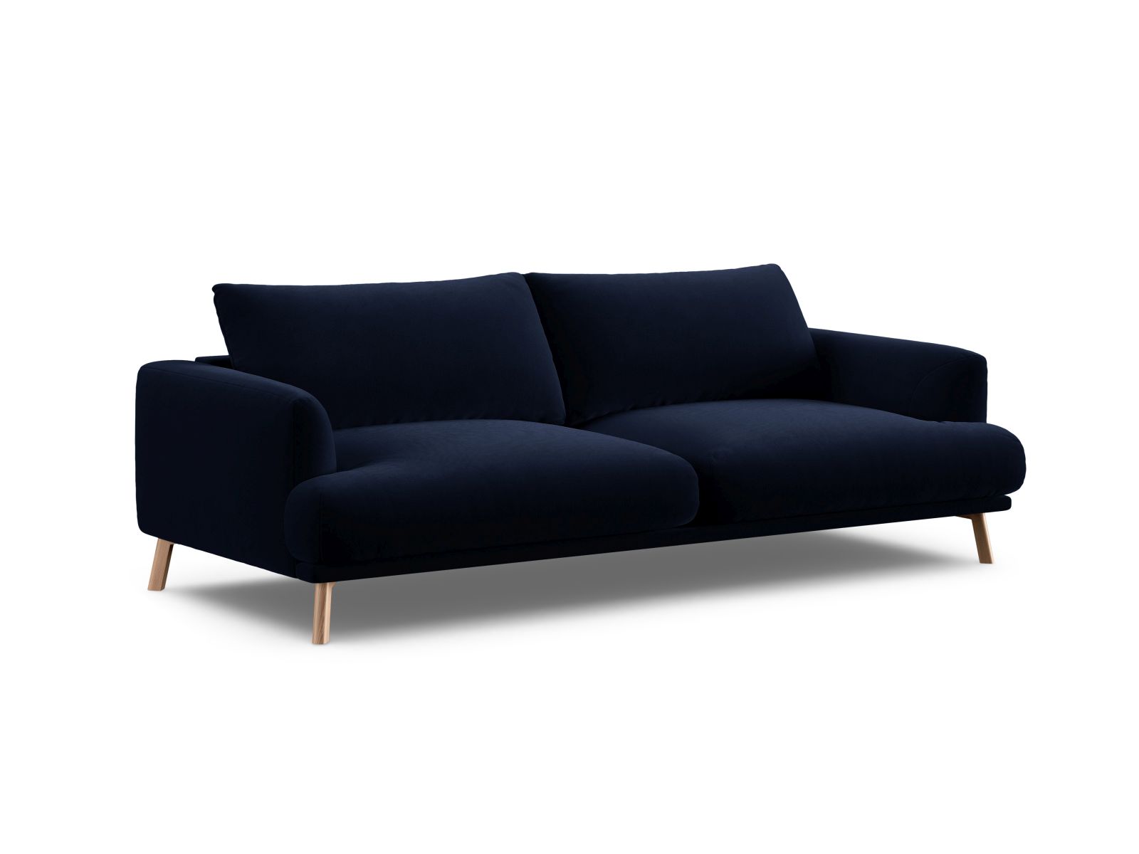 Velvet Sofa, "Naomi", 3 Seats, 200x95x75