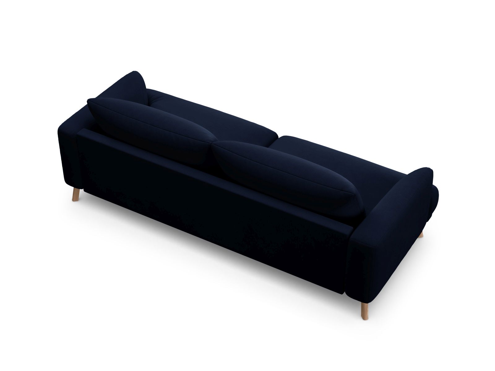 Velvet Sofa, "Naomi", 3 Seats, 200x95x75