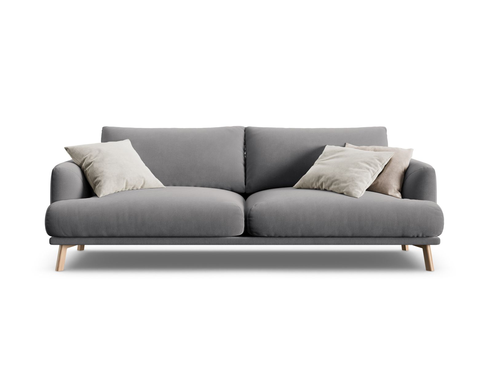 Velvet Sofa, "Naomi", 3 Seats, 200x95x75
