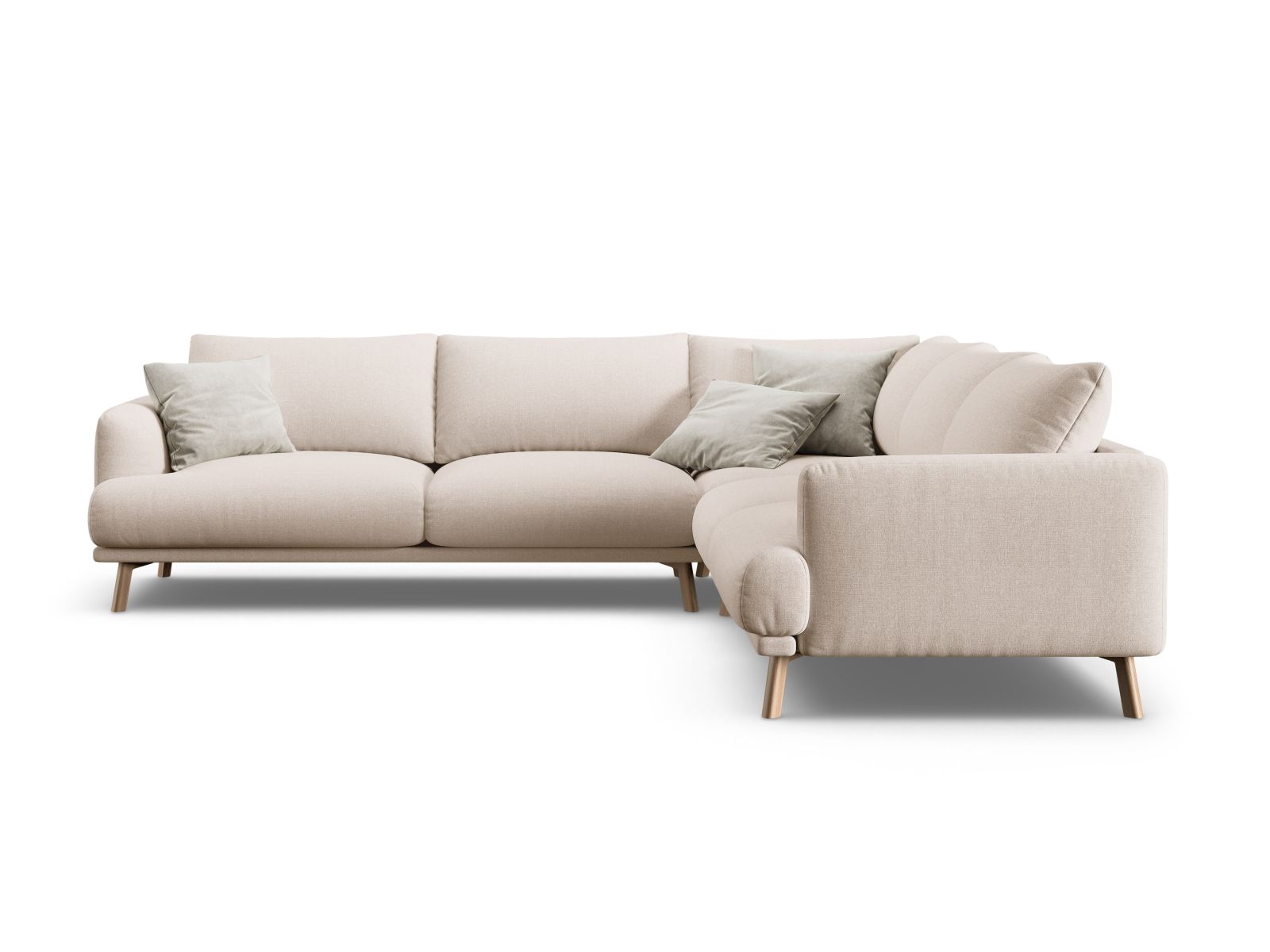 Symmetrical Corner Sofa, "Naomi", 5 Seats, 280x280x75