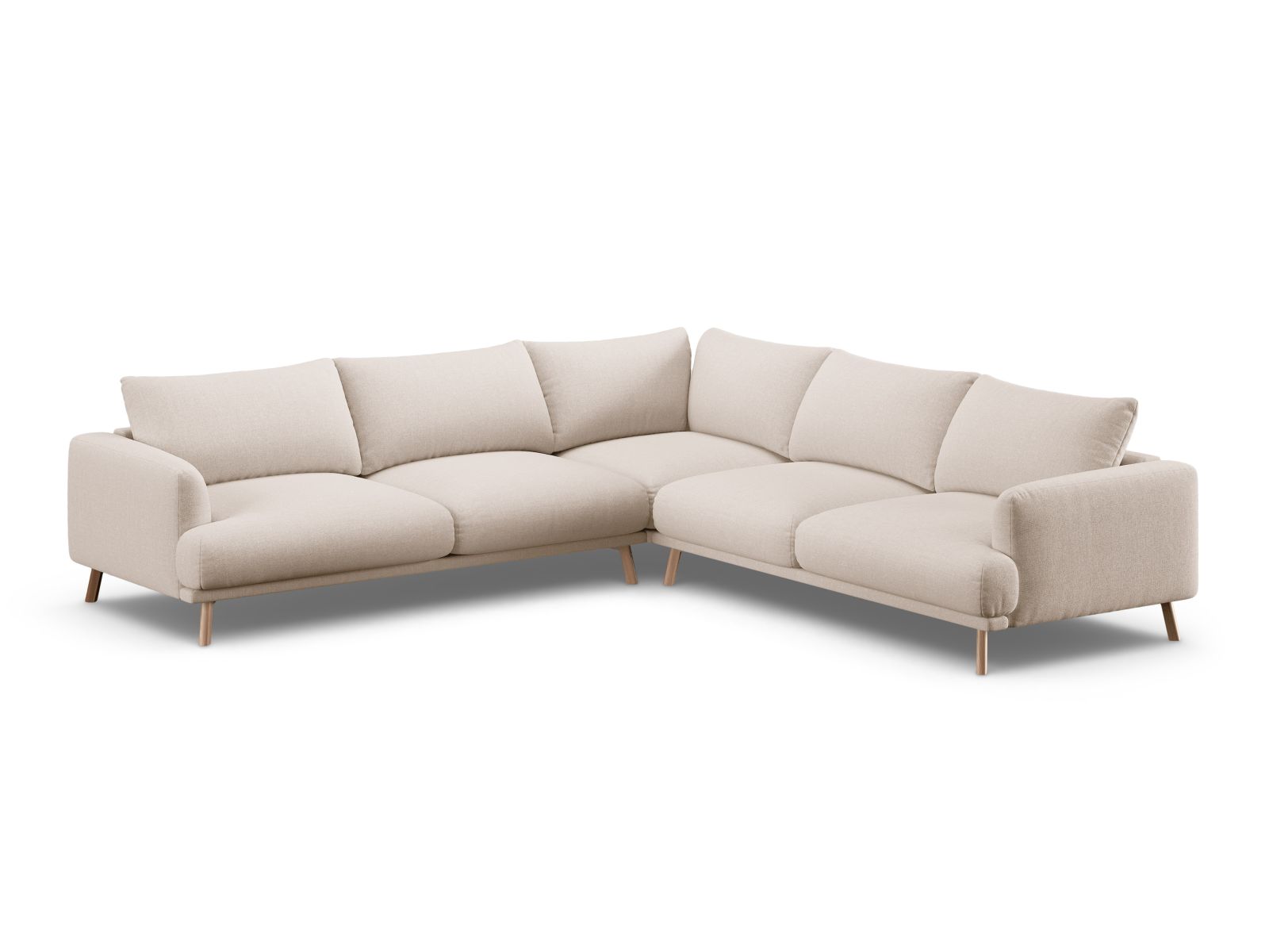 Symmetrical Corner Sofa, "Naomi", 5 Seats, 280x280x75