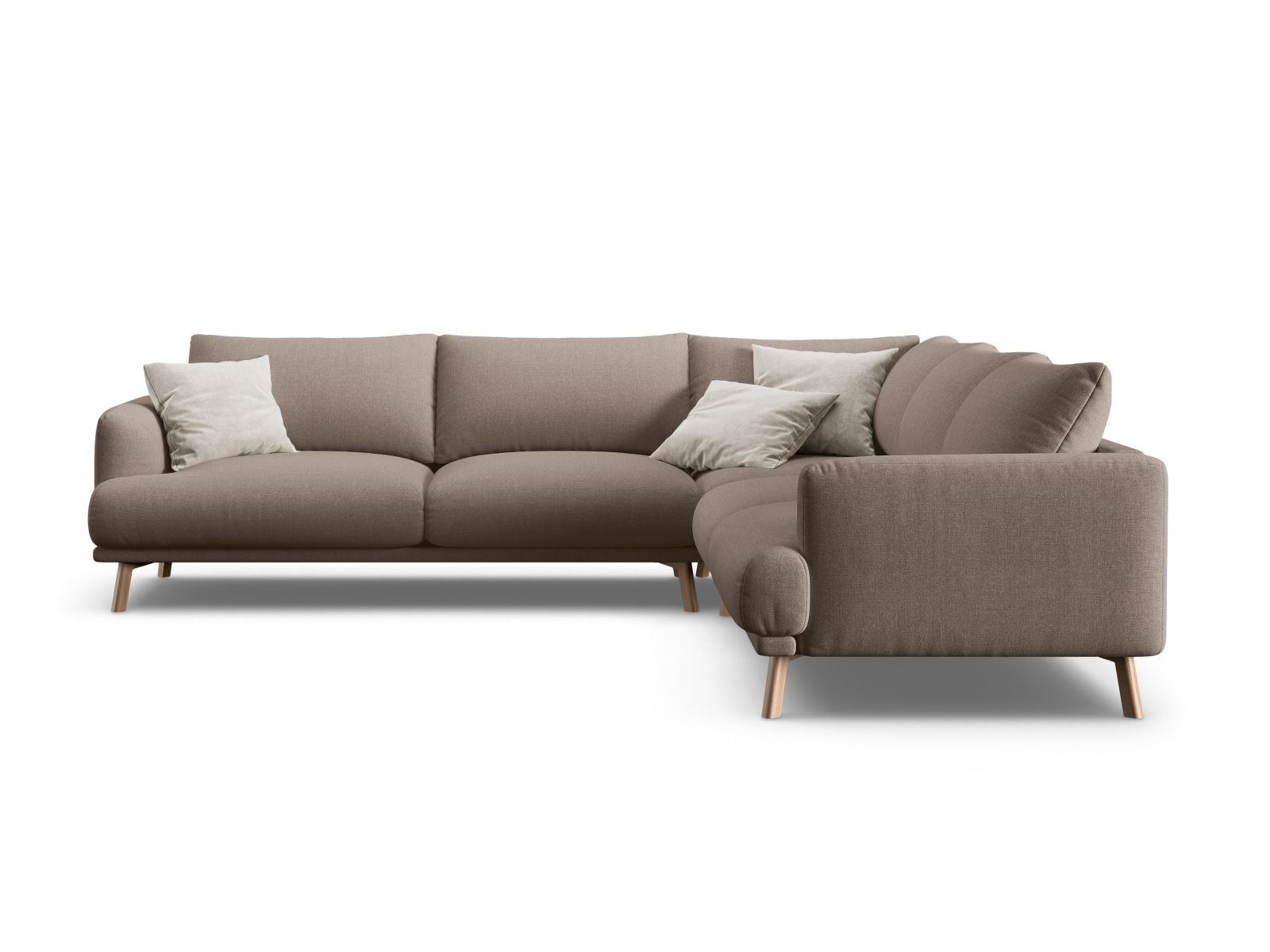 Symmetrical Corner Sofa, "Naomi", 5 Seats, 280x280x75