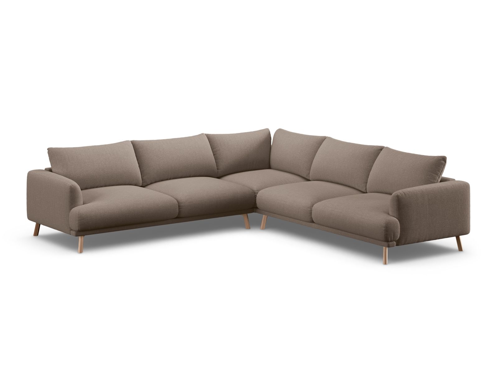 Symmetrical Corner Sofa, "Naomi", 5 Seats, 280x280x75