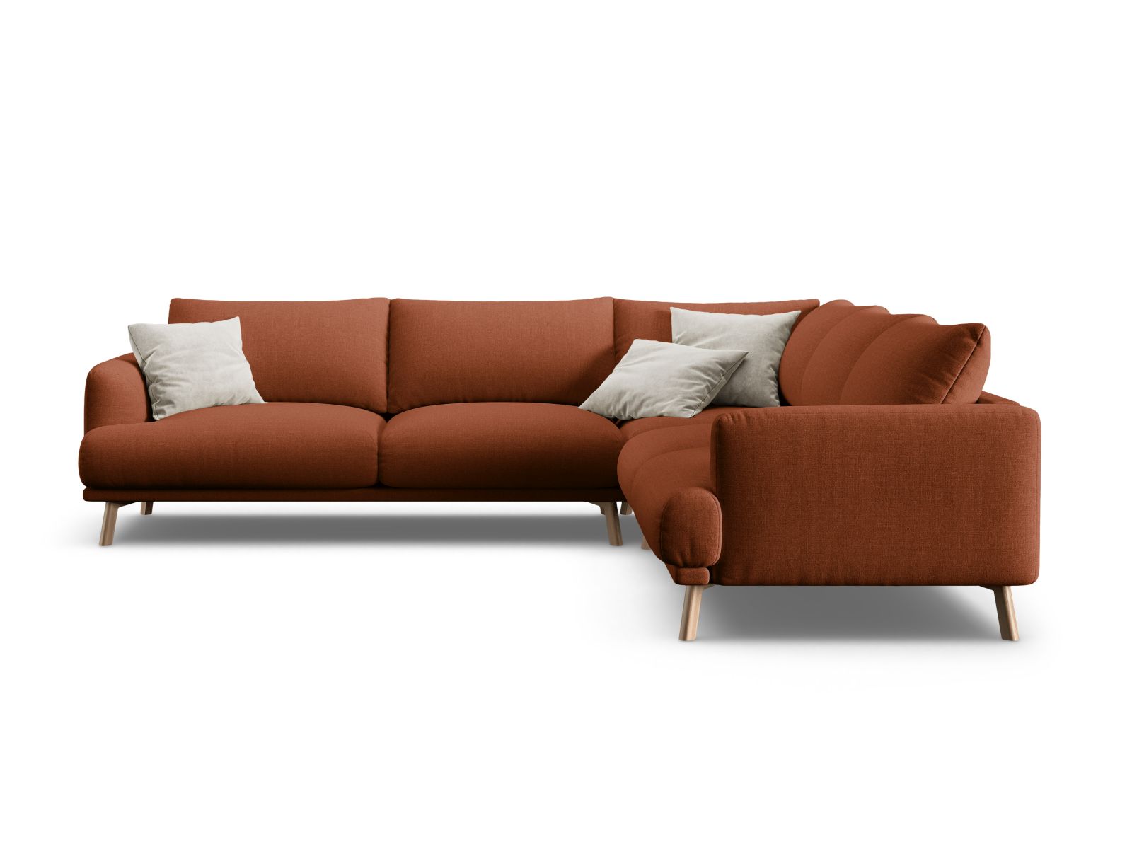 Symmetrical Corner Sofa, "Naomi", 5 Seats, 280x280x75