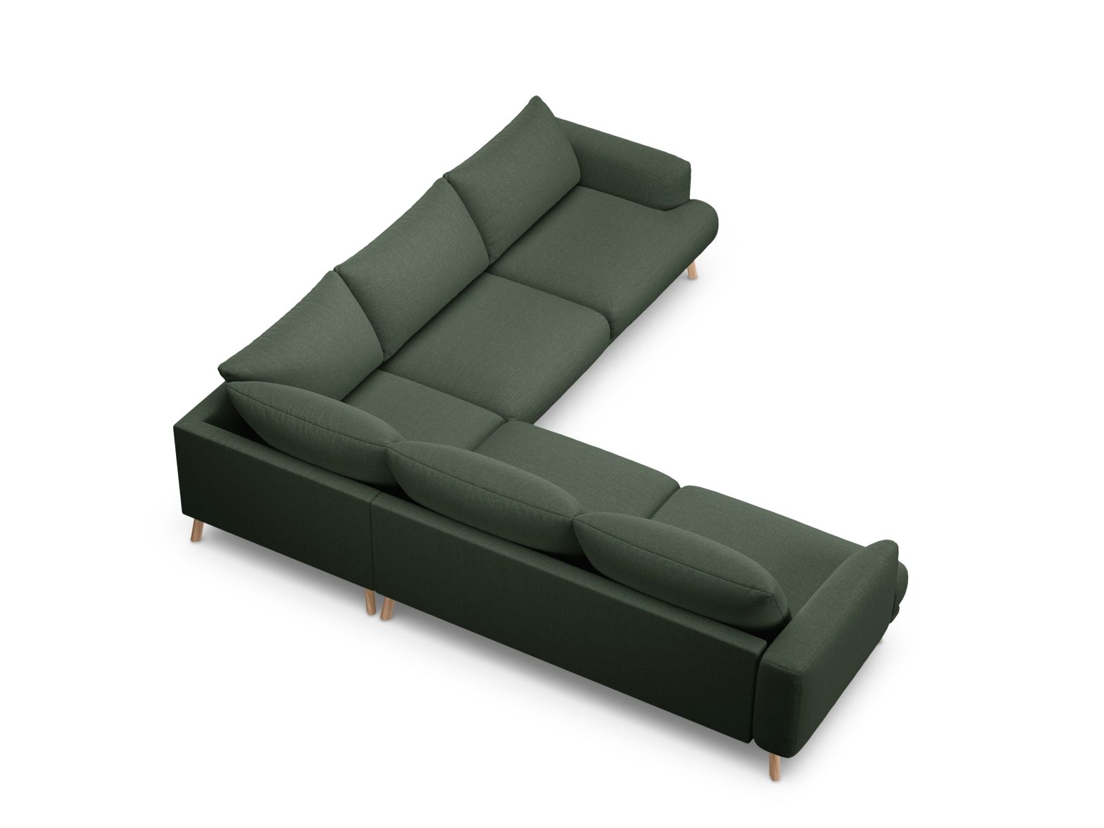Symmetrical Corner Sofa, "Naomi", 5 Seats, 280x280x75