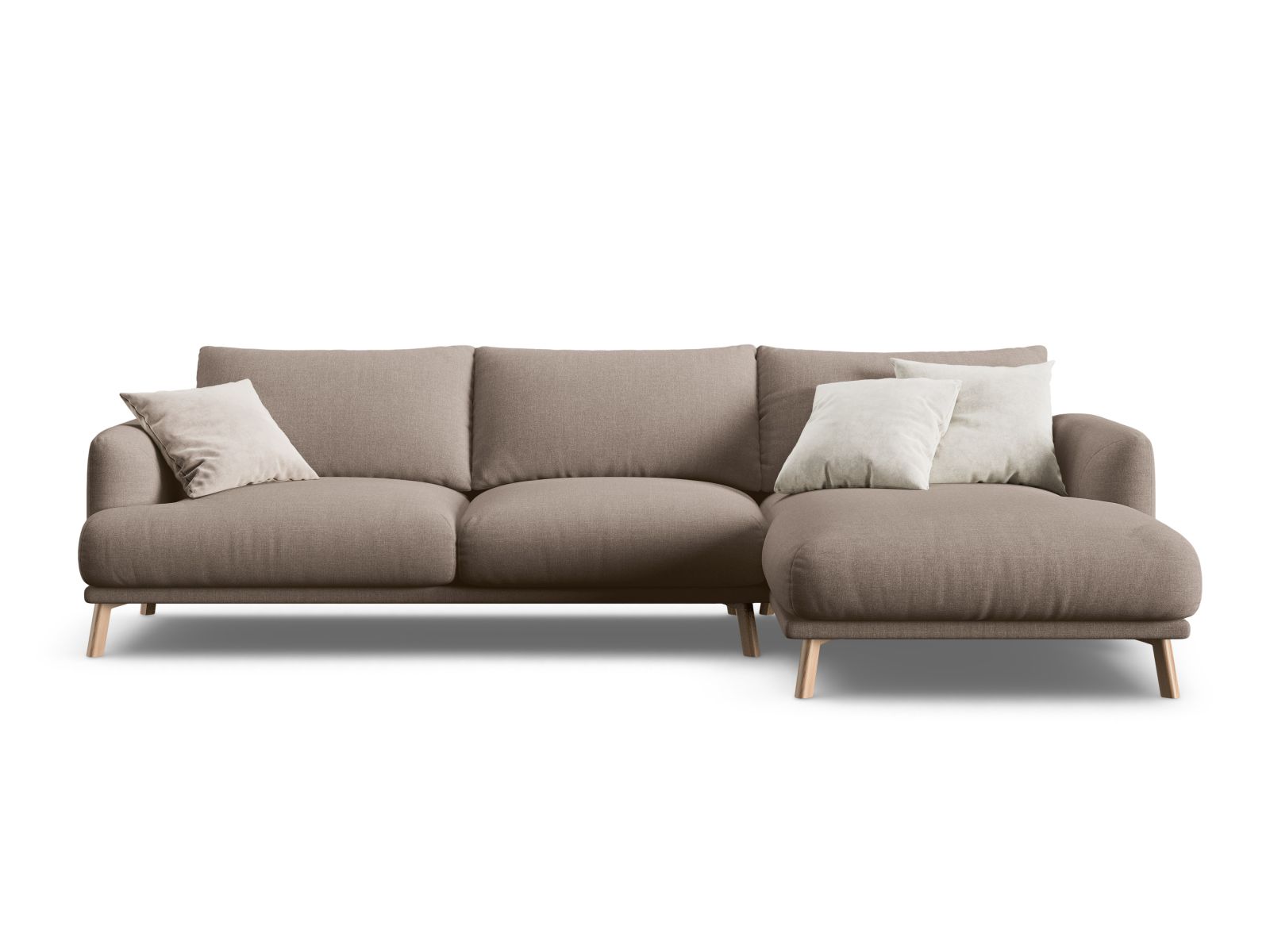 Right Corner Sofa, "Naomi", 4 Seats, 285x170x75