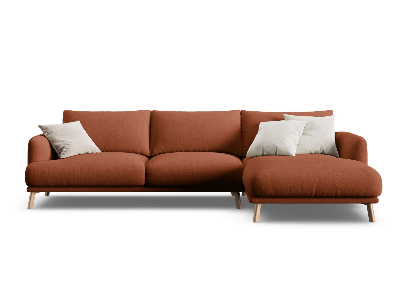 Right Corner Sofa, "Naomi", 4 Seats, 285x170x75