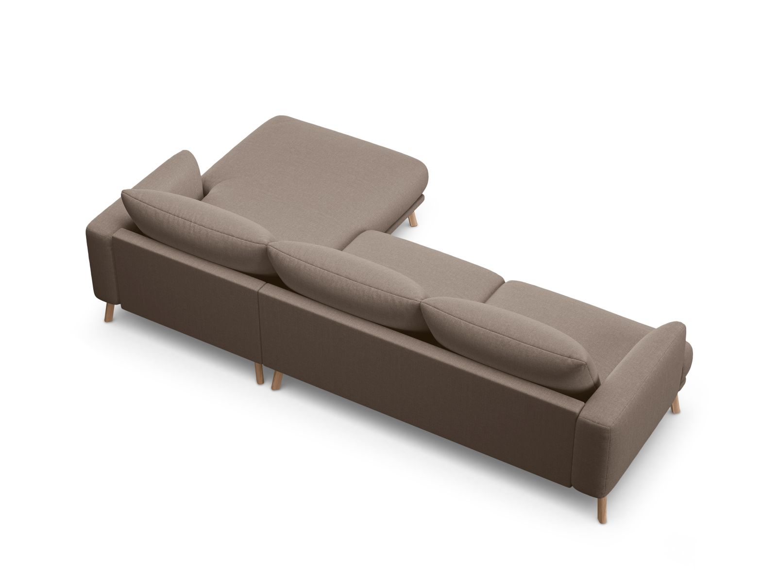 Right Corner Sofa, "Naomi", 4 Seats, 285x170x75
