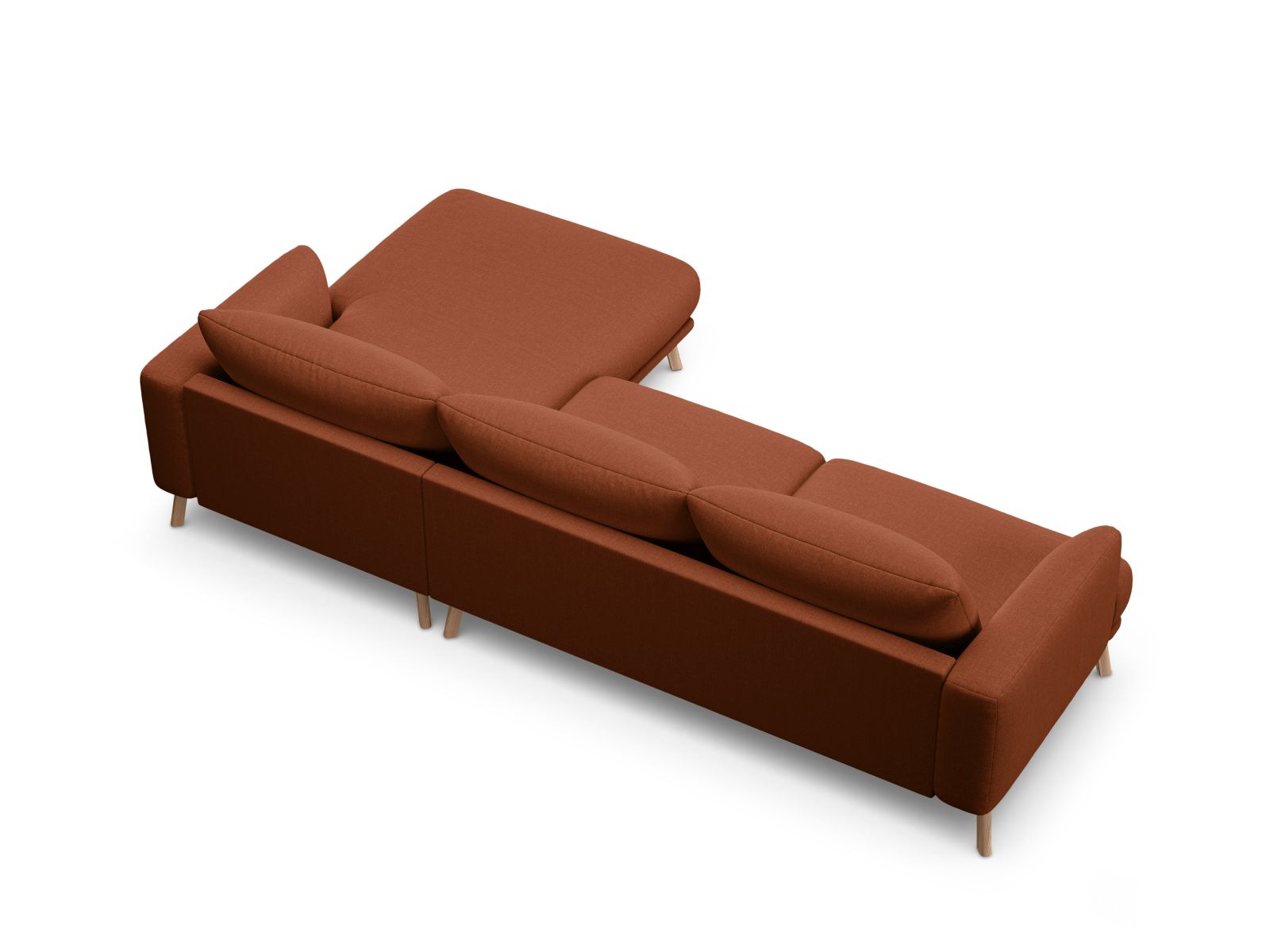 Right Corner Sofa, "Naomi", 4 Seats, 285x170x75