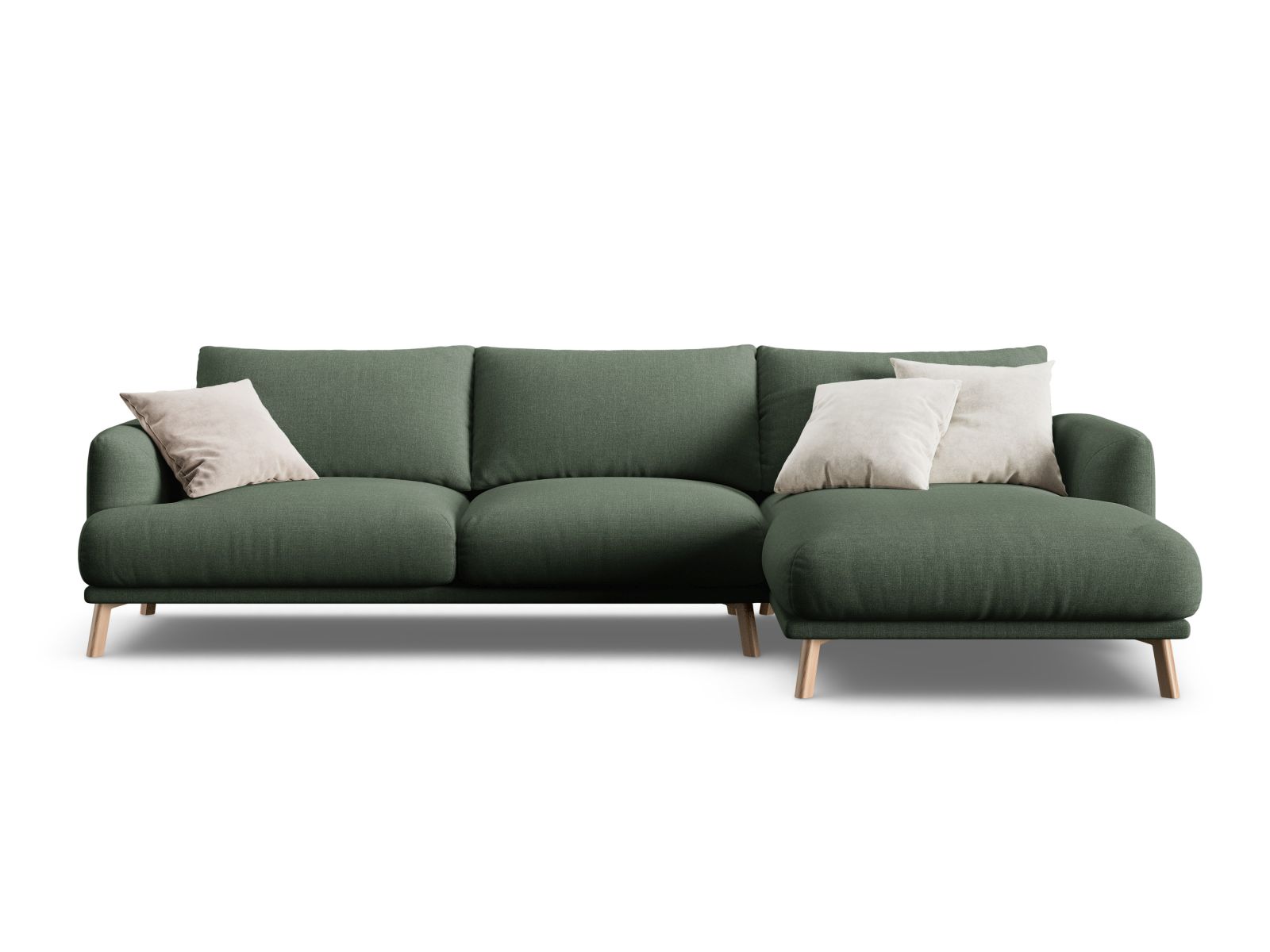 Right Corner Sofa, "Naomi", 4 Seats, 285x170x75