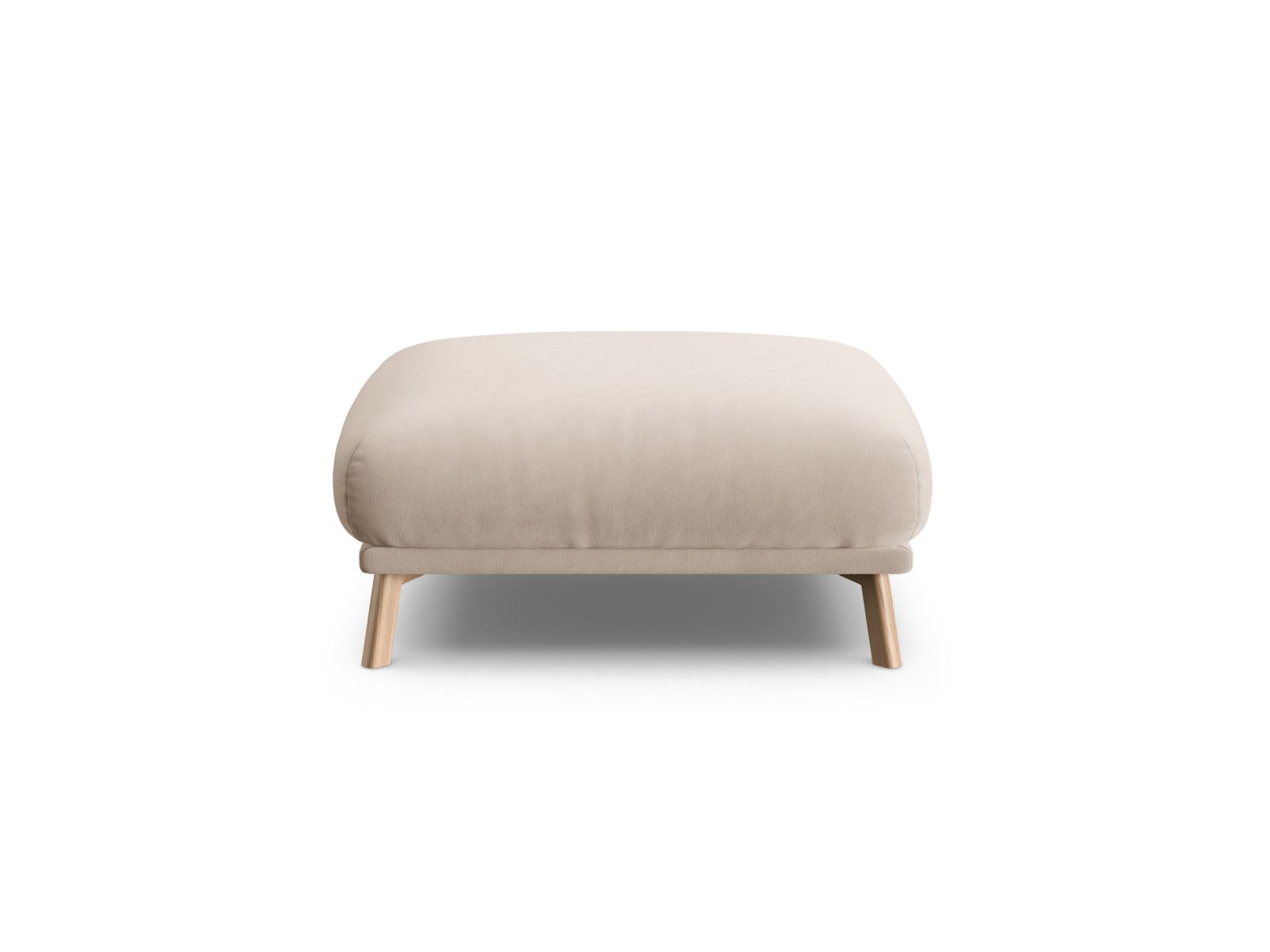 Velvet Pouf, "Naomi", 1 Seat, 85x85x41