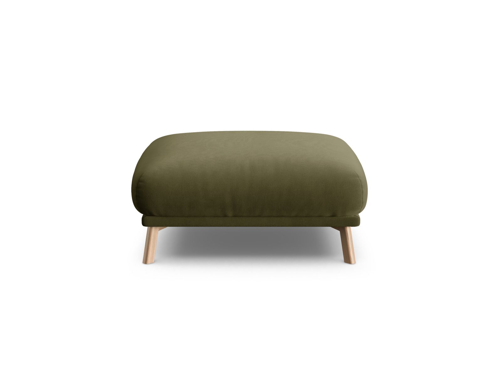 Velvet Pouf, "Naomi", 1 Seat, 85x85x41