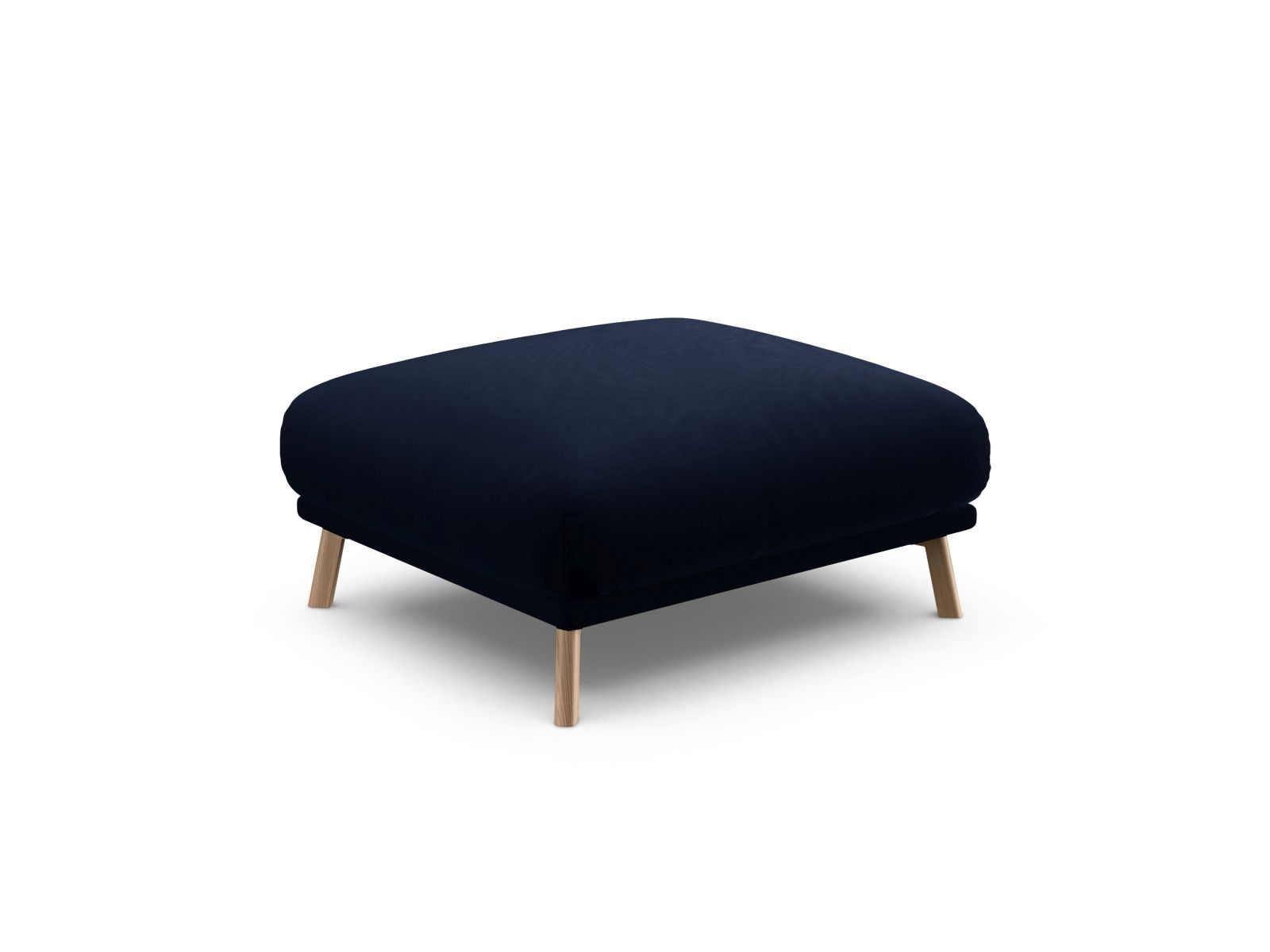Velvet Pouf, "Naomi", 1 Seat, 85x85x41