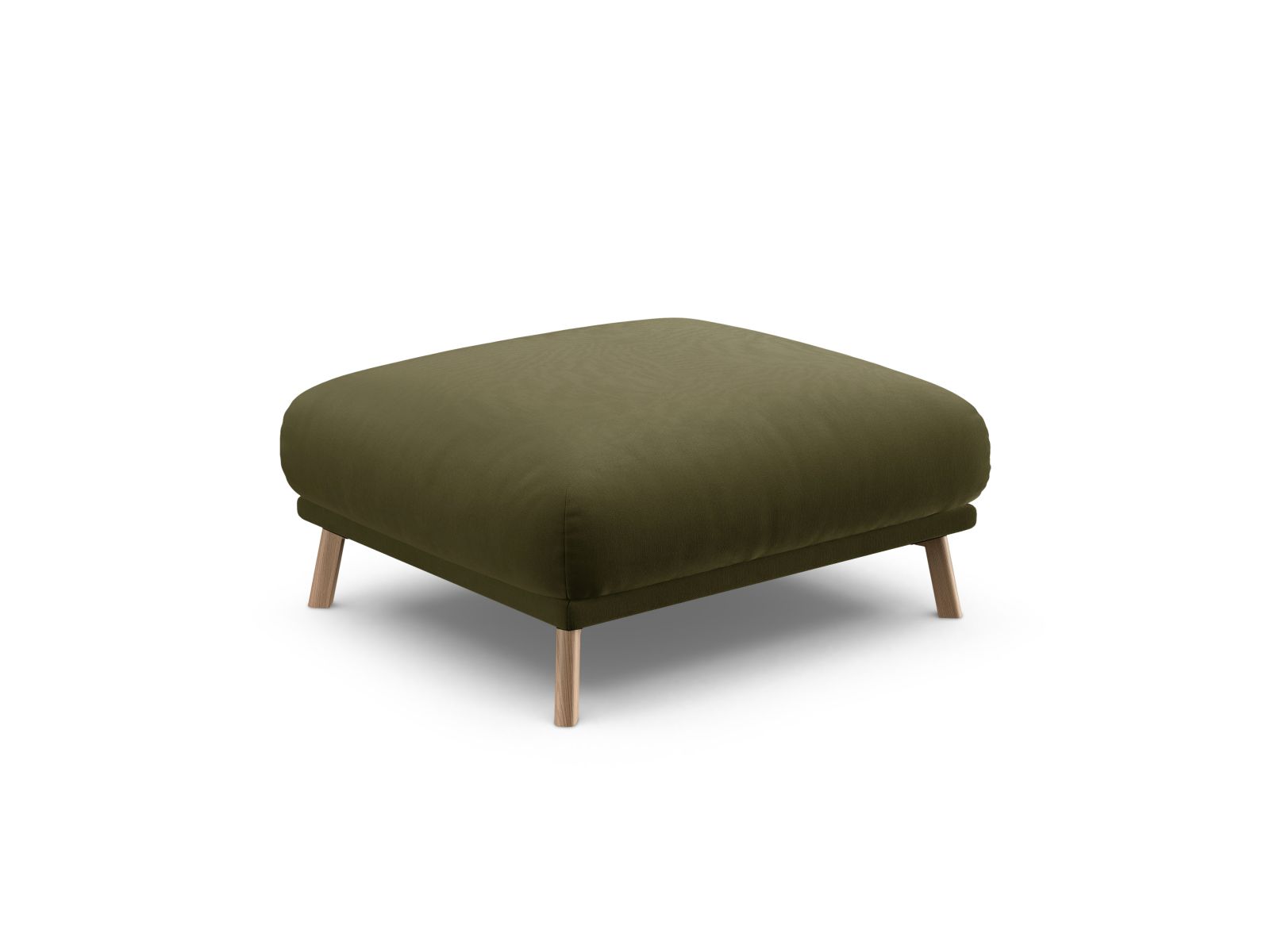 Velvet Pouf, "Naomi", 1 Seat, 85x85x41