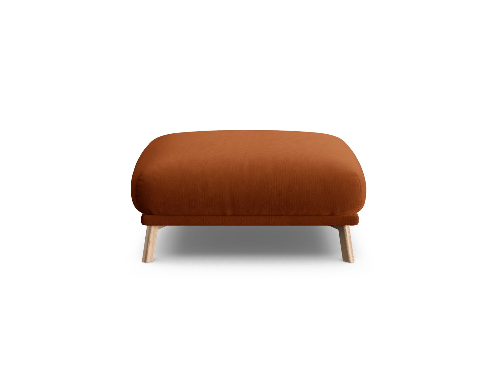Velvet Pouf, "Naomi", 1 Seat, 85x85x41