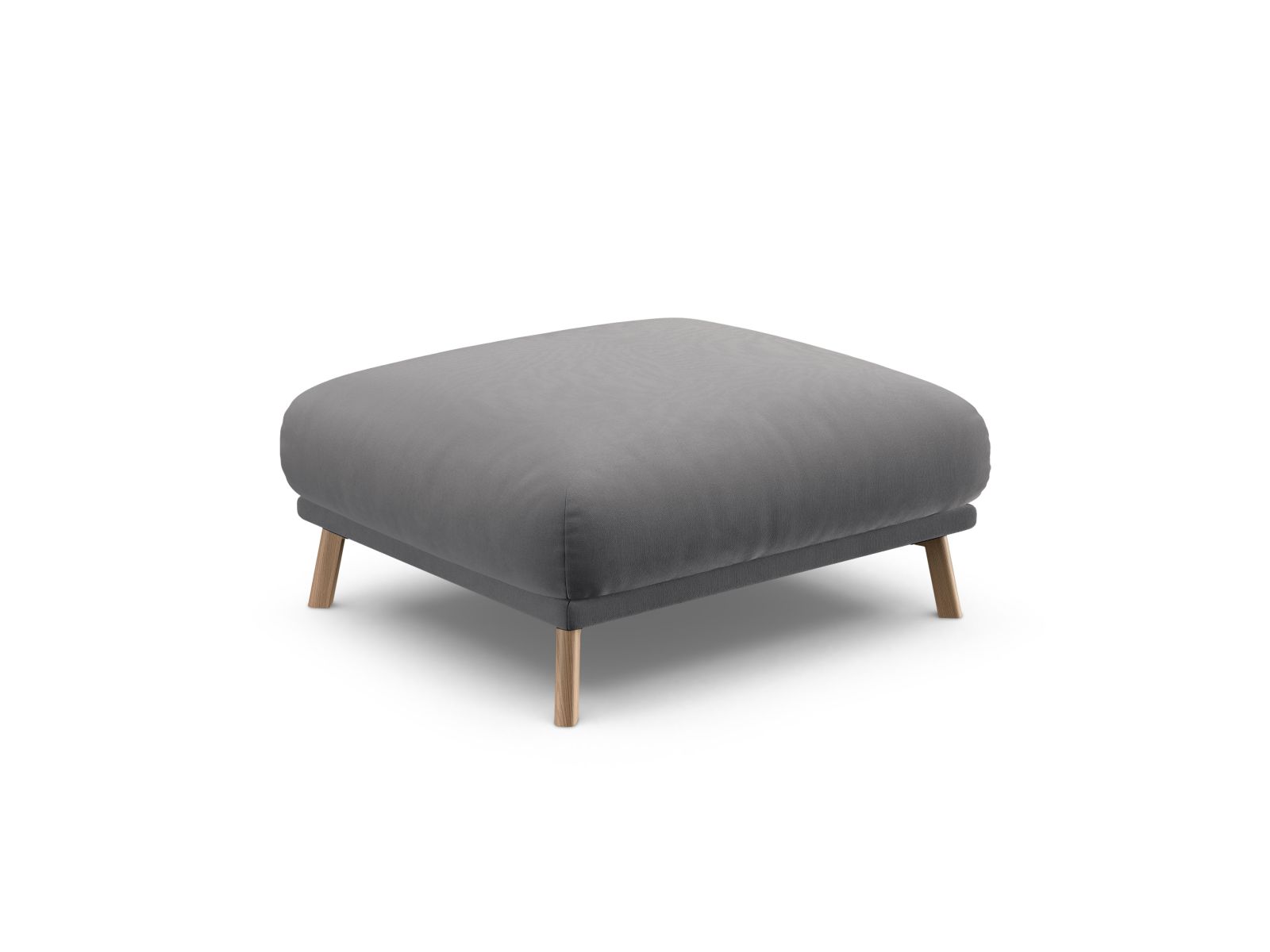 Velvet Pouf, "Naomi", 1 Seat, 85x85x41