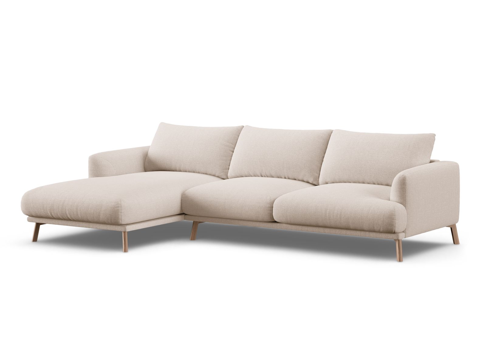 Left Corner Sofa, "Naomi", 4 Seats, 285x170x75