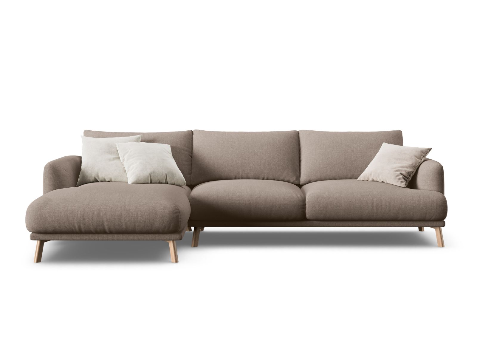 Left Corner Sofa, "Naomi", 4 Seats, 285x170x75