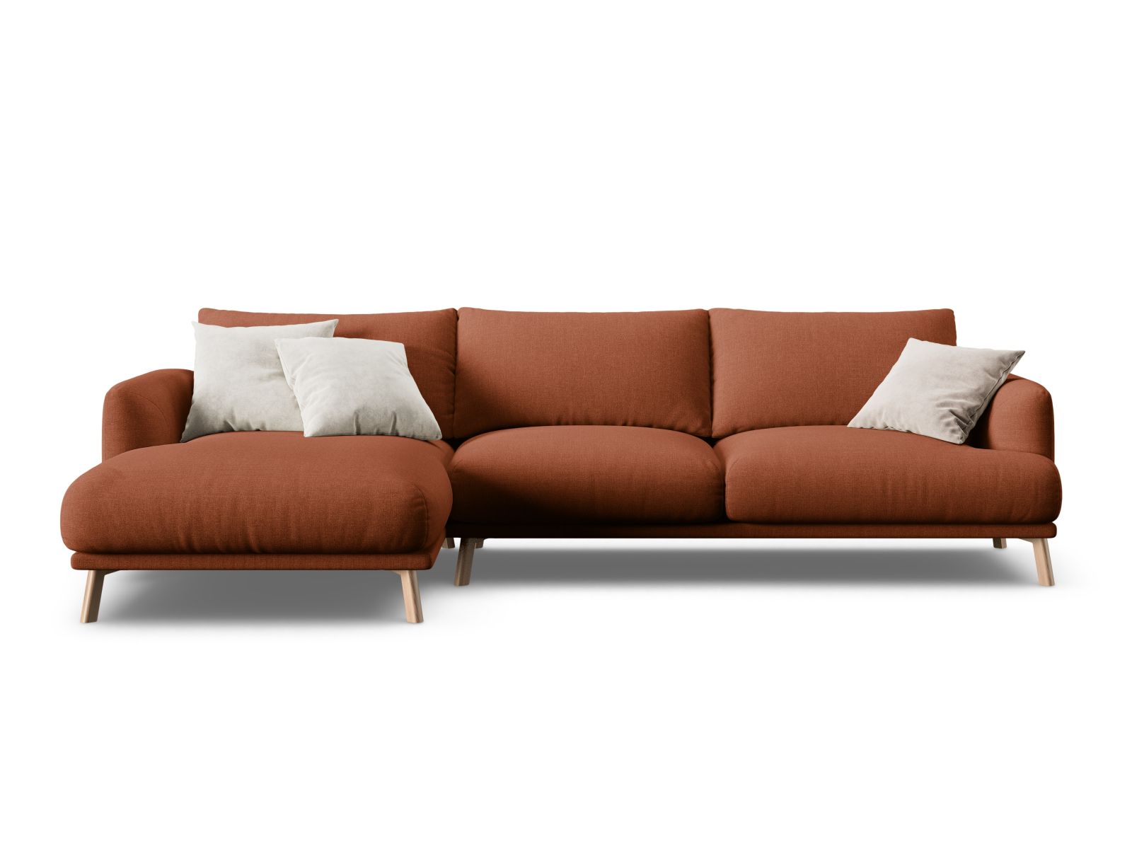 Left Corner Sofa, "Naomi", 4 Seats, 285x170x75