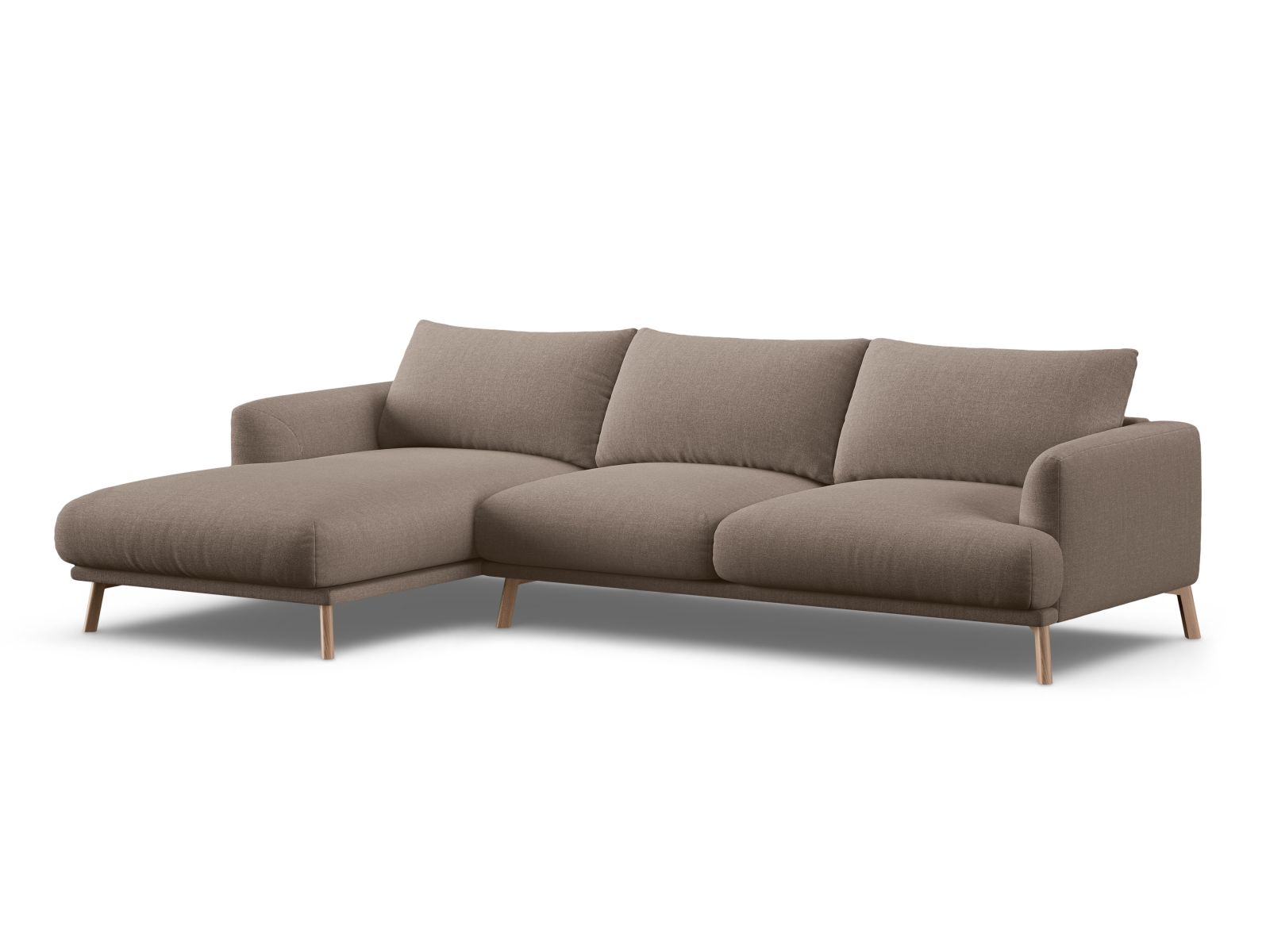 Left Corner Sofa, "Naomi", 4 Seats, 285x170x75