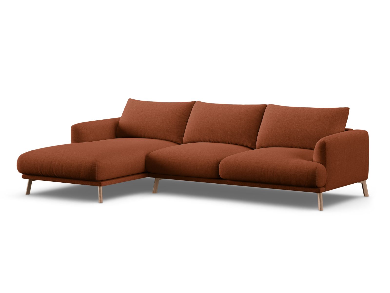 Left Corner Sofa, "Naomi", 4 Seats, 285x170x75