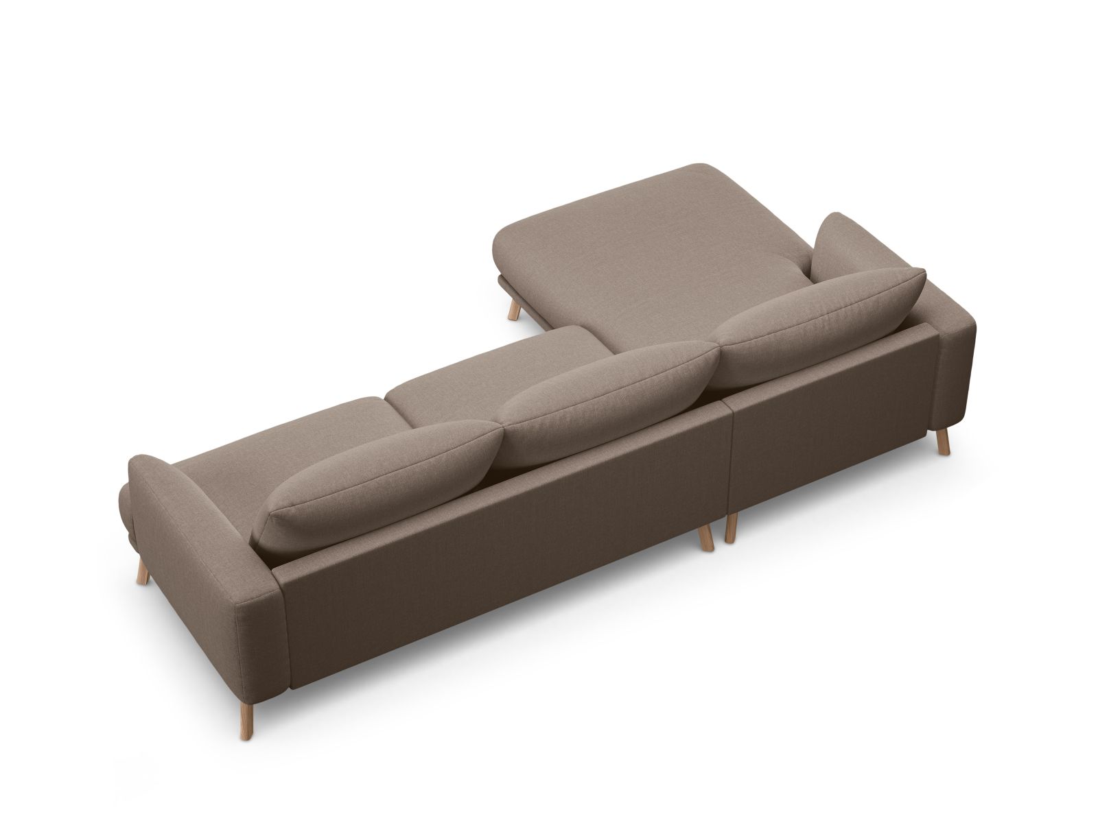 Left Corner Sofa, "Naomi", 4 Seats, 285x170x75