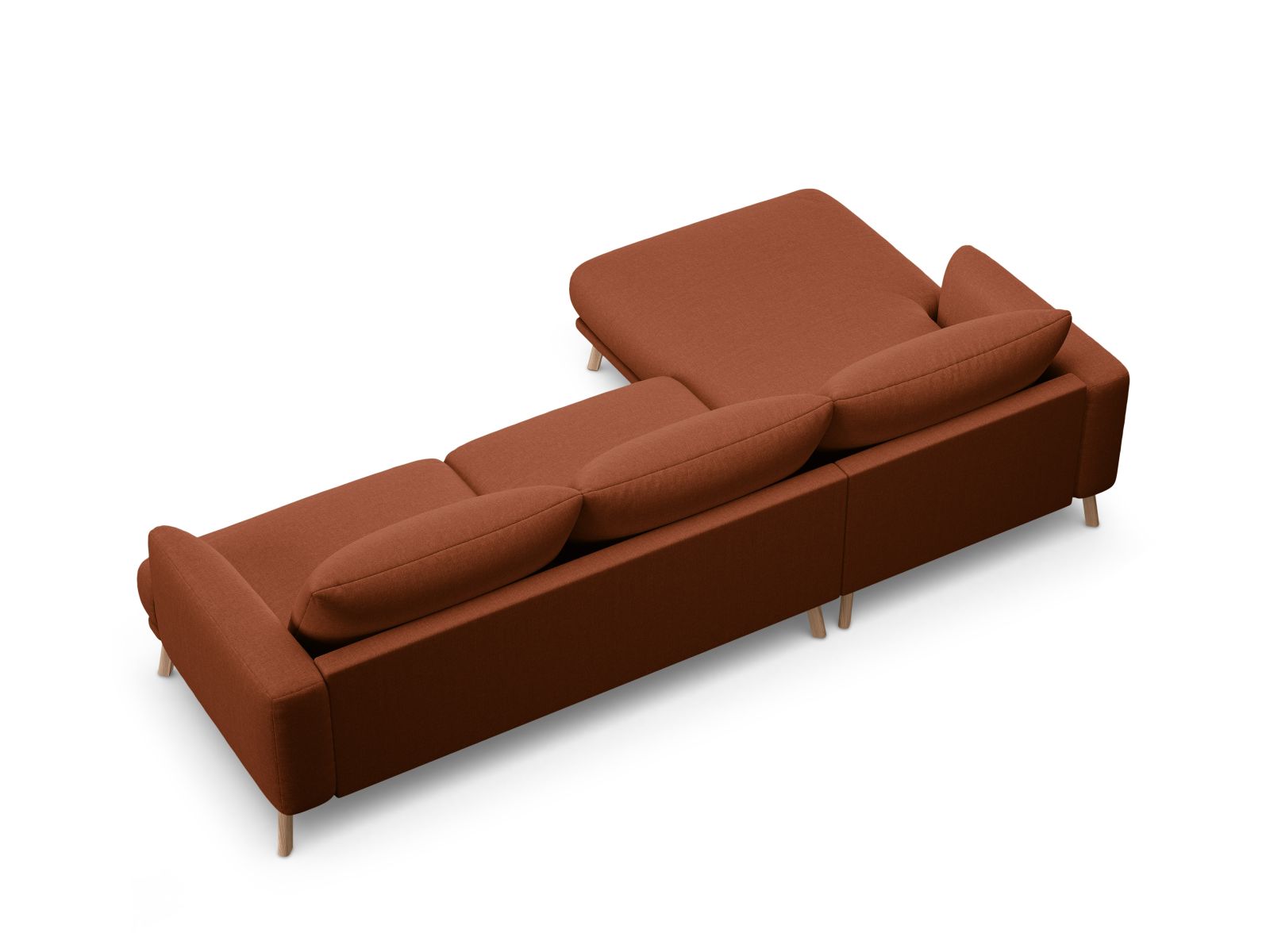 Left Corner Sofa, "Naomi", 4 Seats, 285x170x75