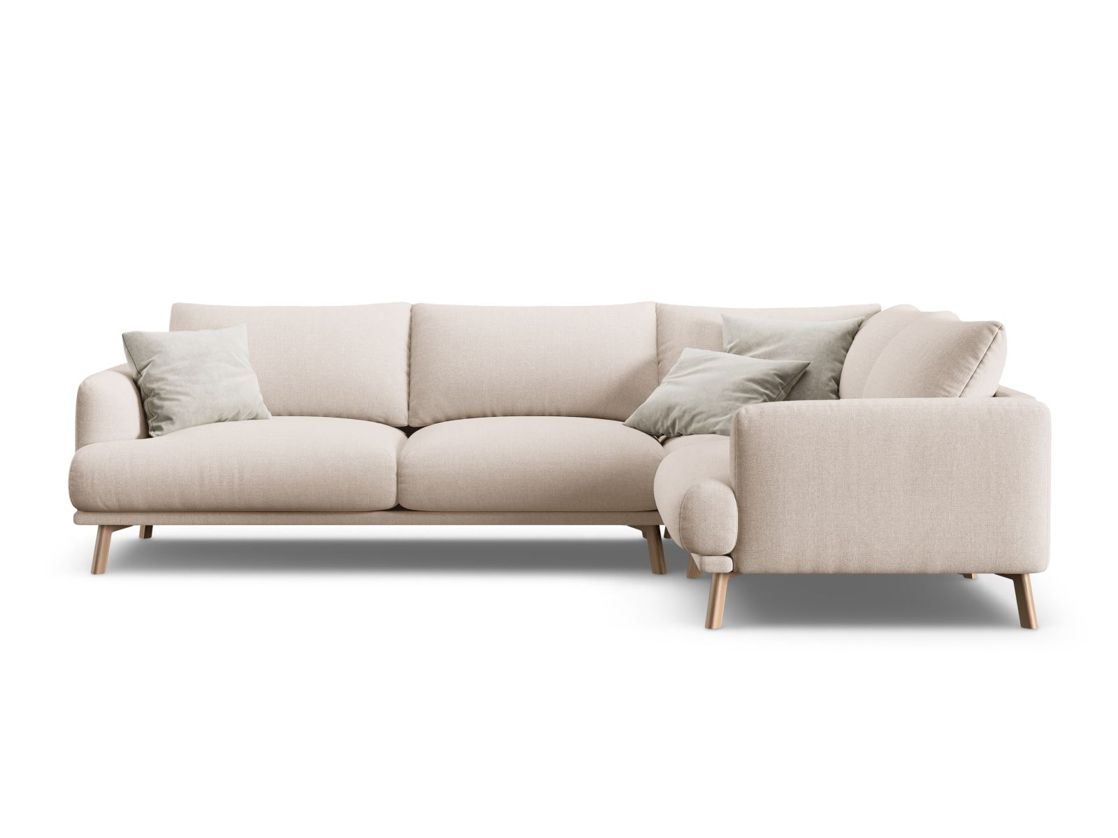Right Corner Sofa, "Naomi", 4 Seats, 280x195x75