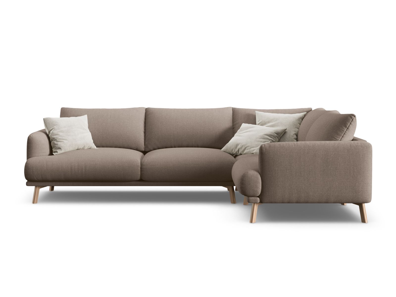 Right Corner Sofa, "Naomi", 4 Seats, 280x195x75