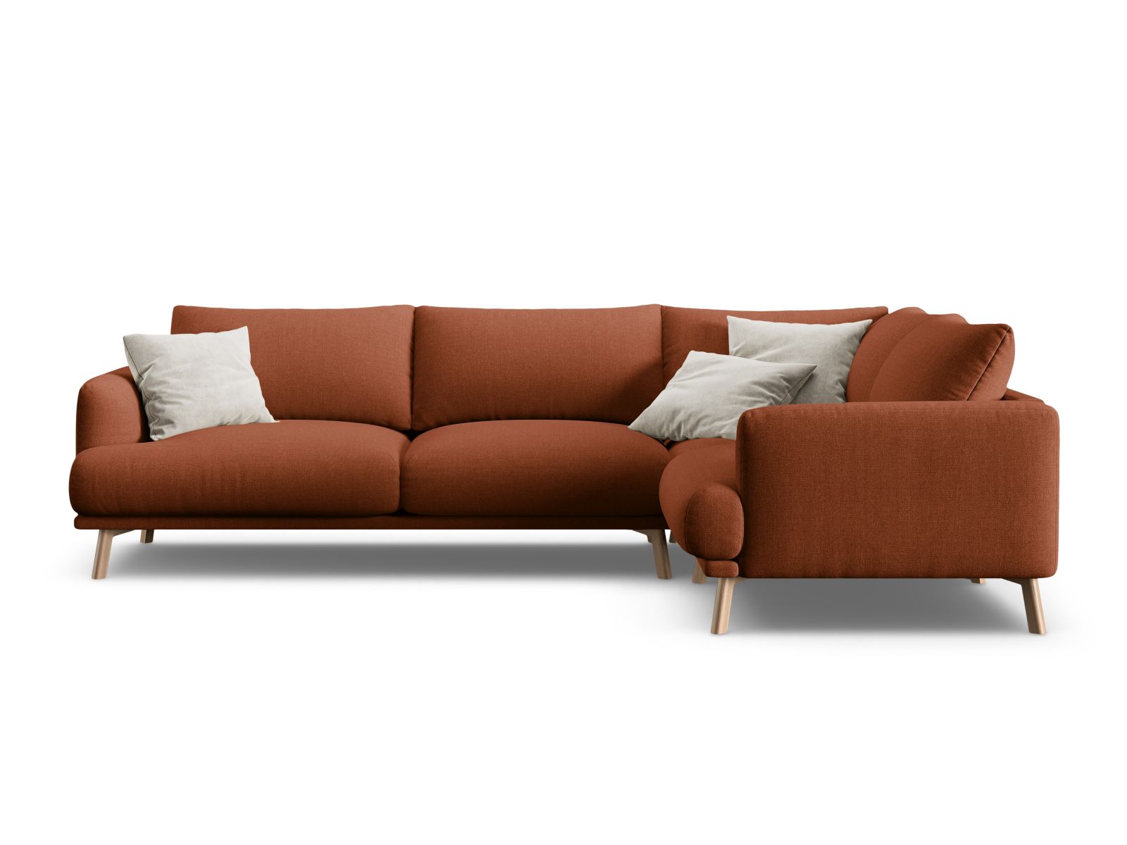 Right Corner Sofa, "Naomi", 4 Seats, 280x195x75