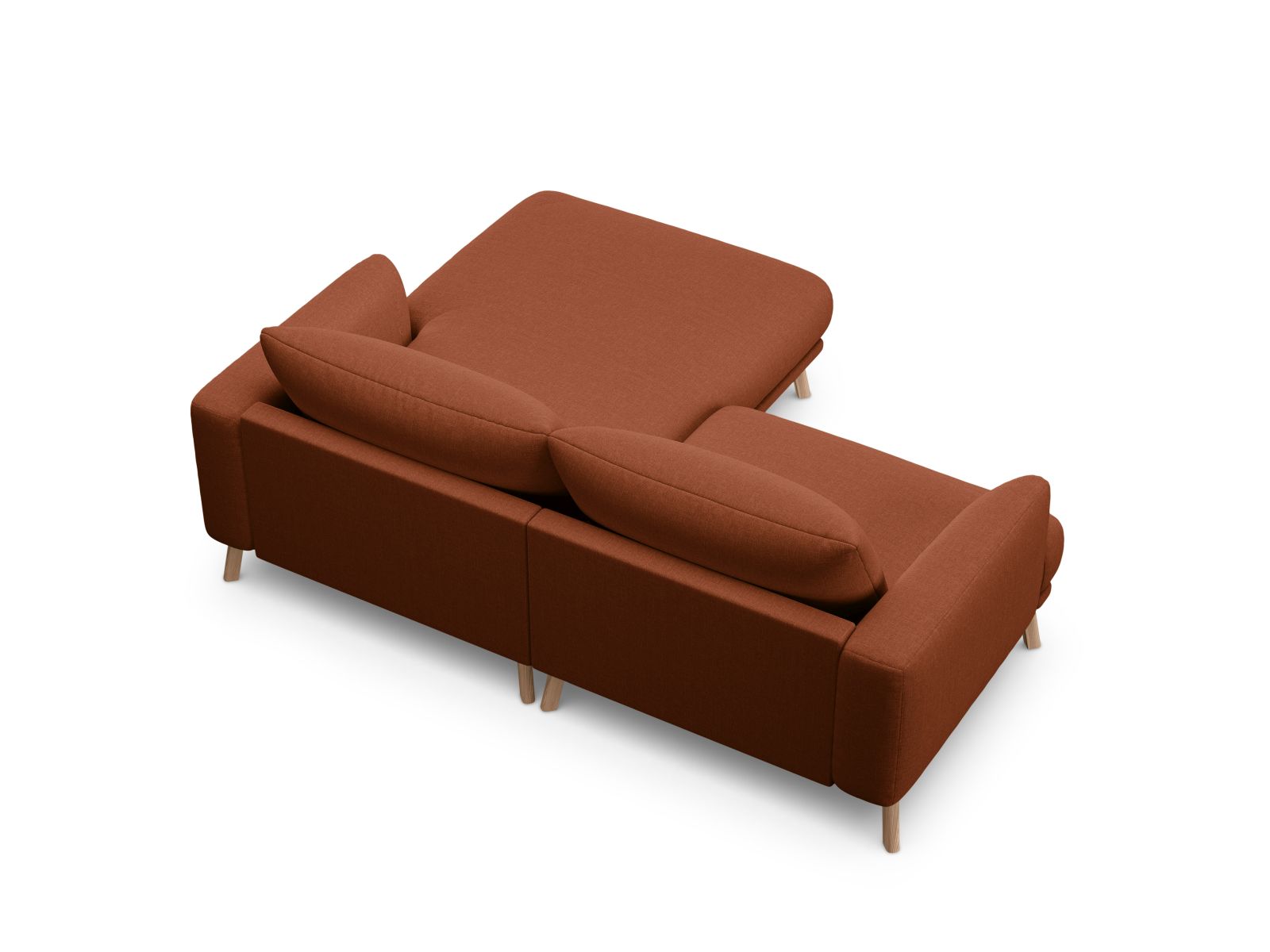Right Corner Sofa, "Naomi", 3 Seats, 200x170x75