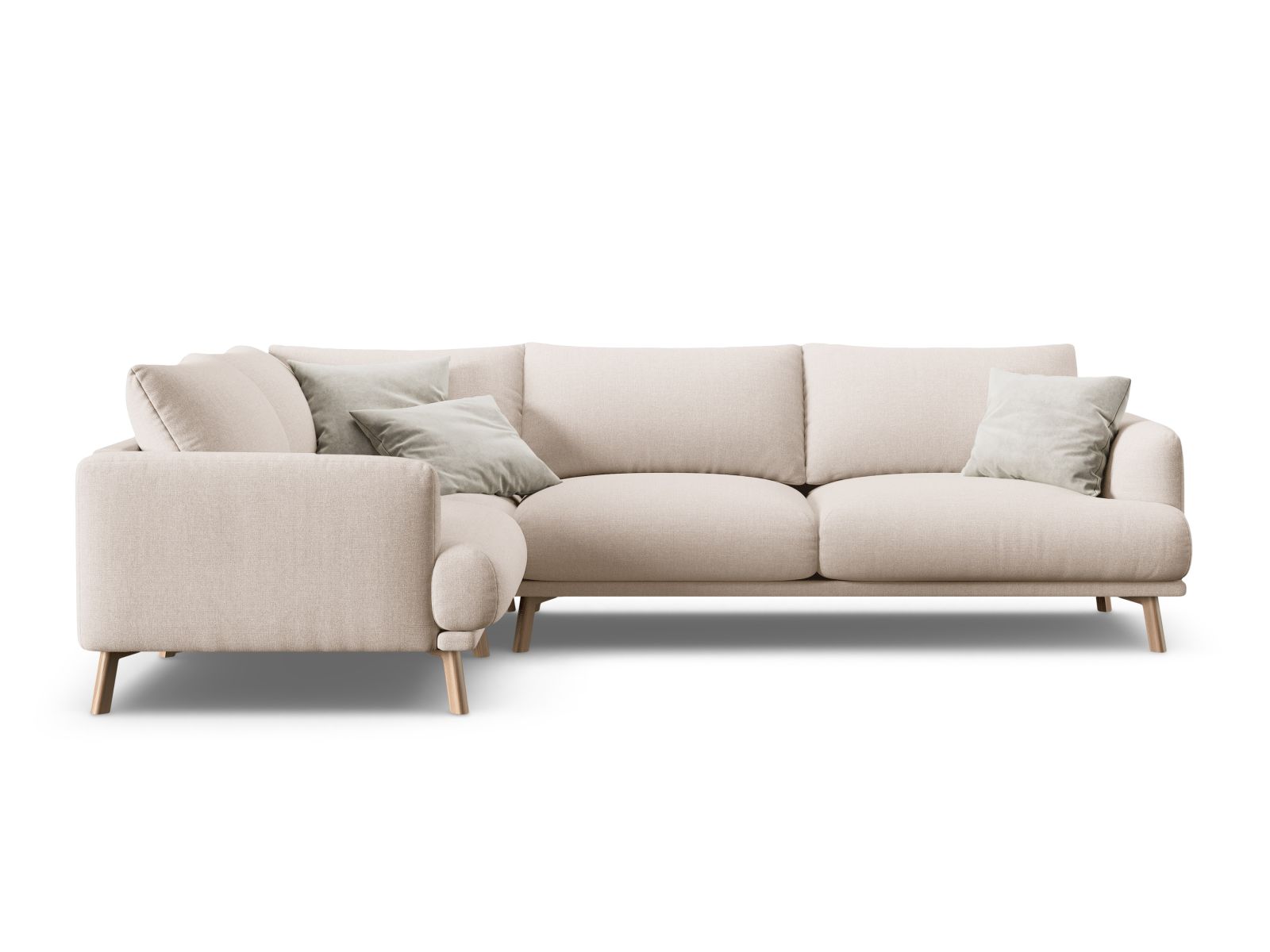 Left Corner Sofa, "Naomi", 4 Seats, 280x195x75