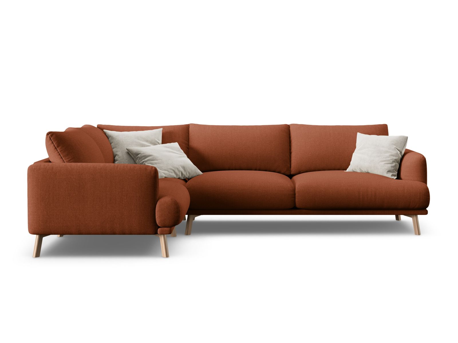 Left Corner Sofa, "Naomi", 4 Seats, 280x195x75