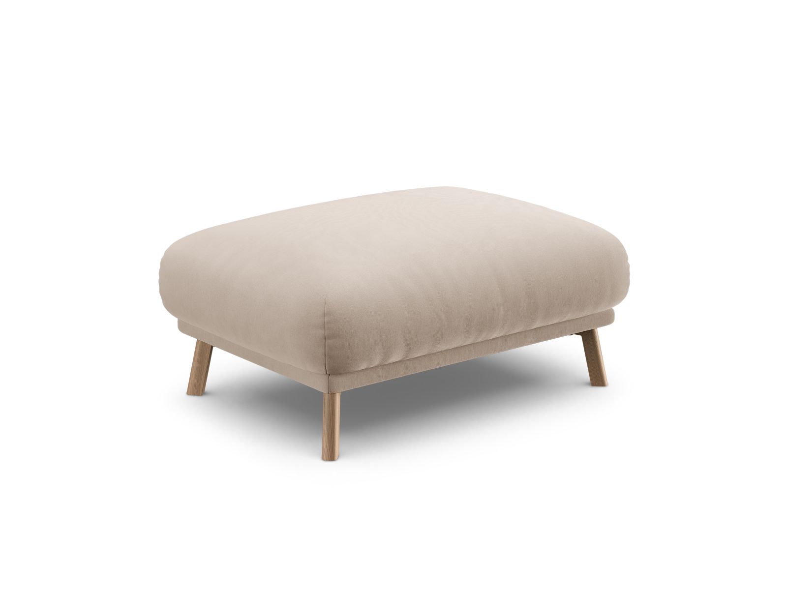 Velvet Pouf, "Naomi", 1 Seat, 100x70x41