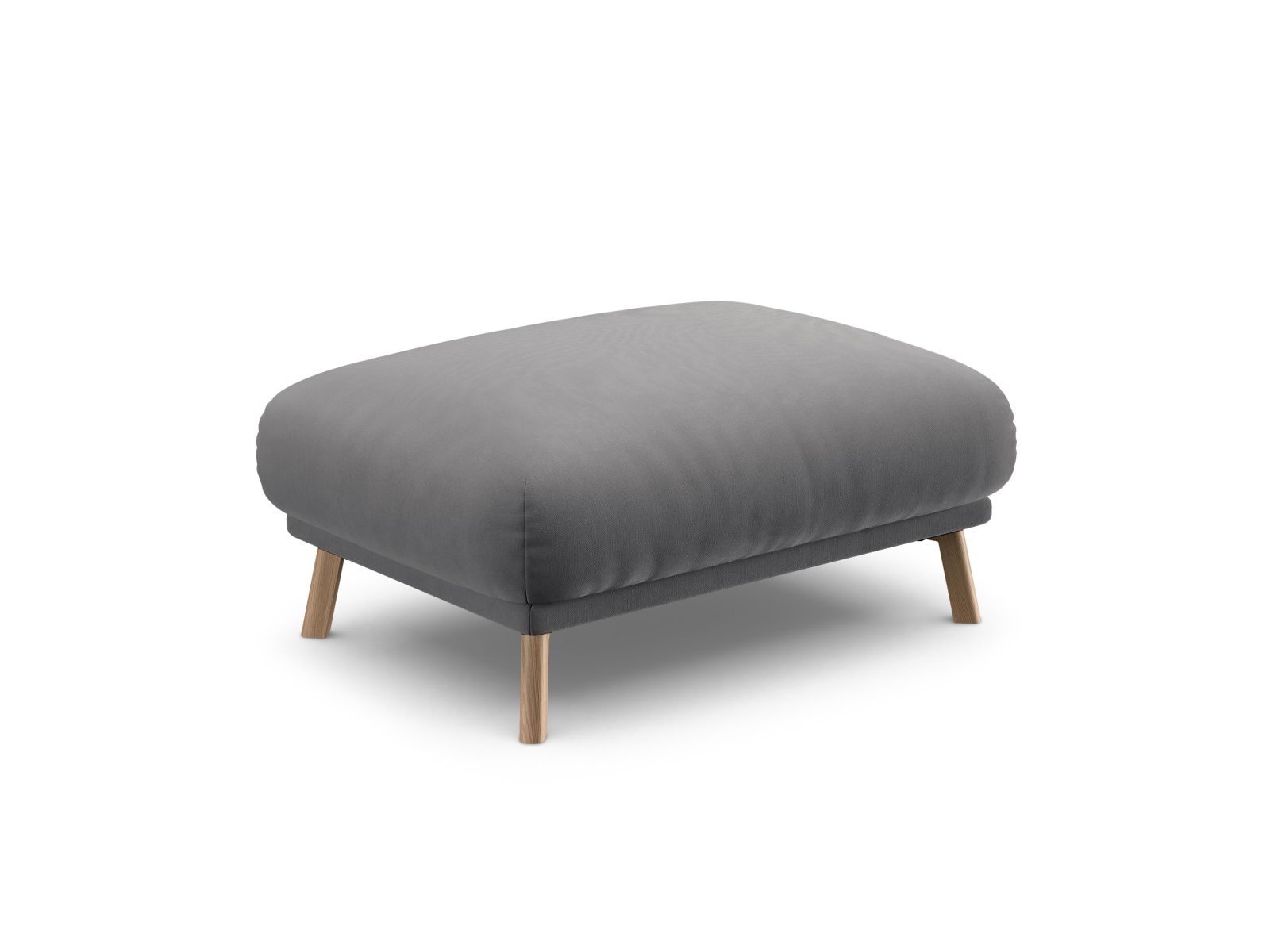 Velvet Pouf, "Naomi", 1 Seat, 100x70x41