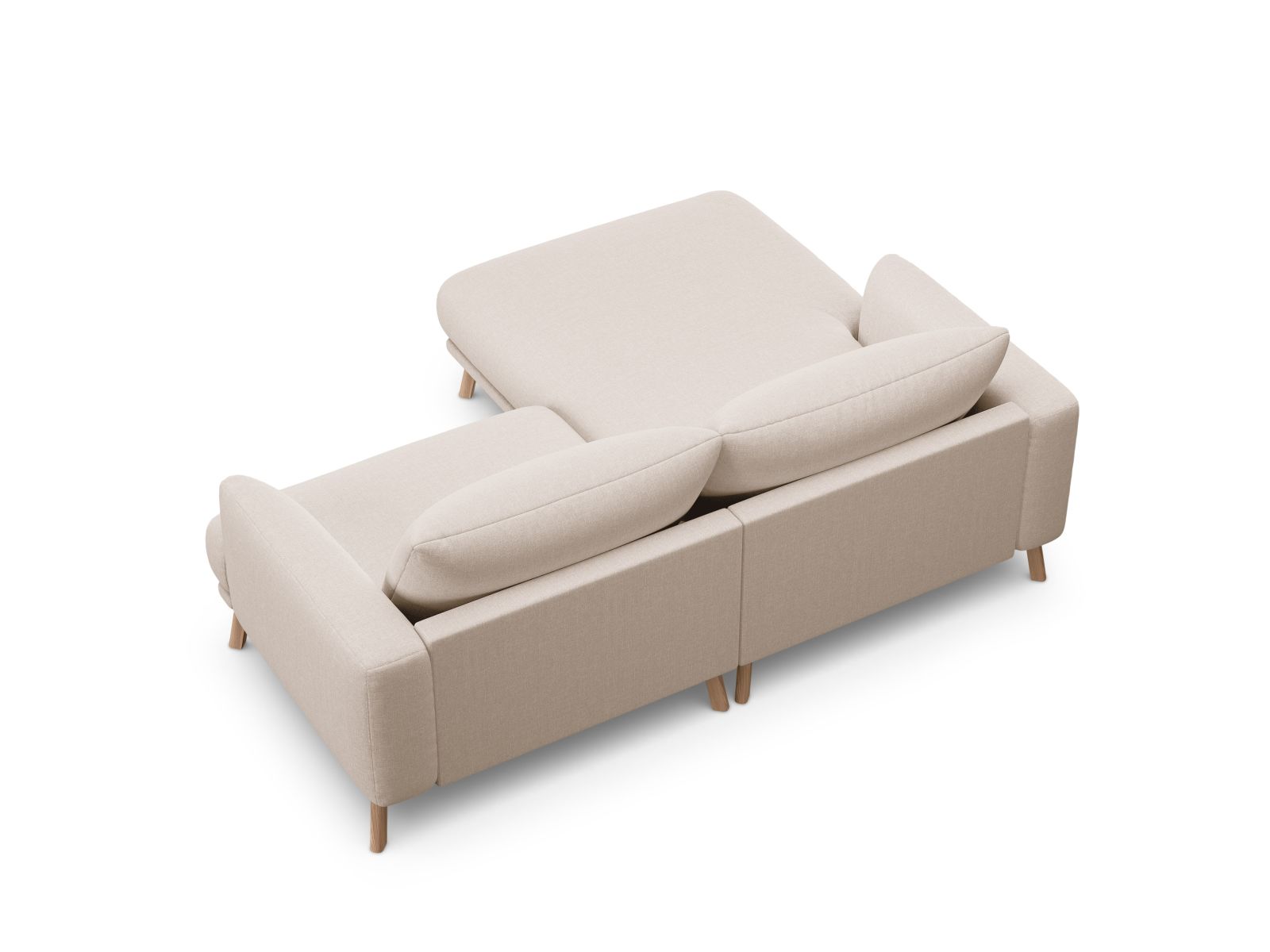 Left Corner Sofa, "Naomi", 3 Seats, 200x170x75