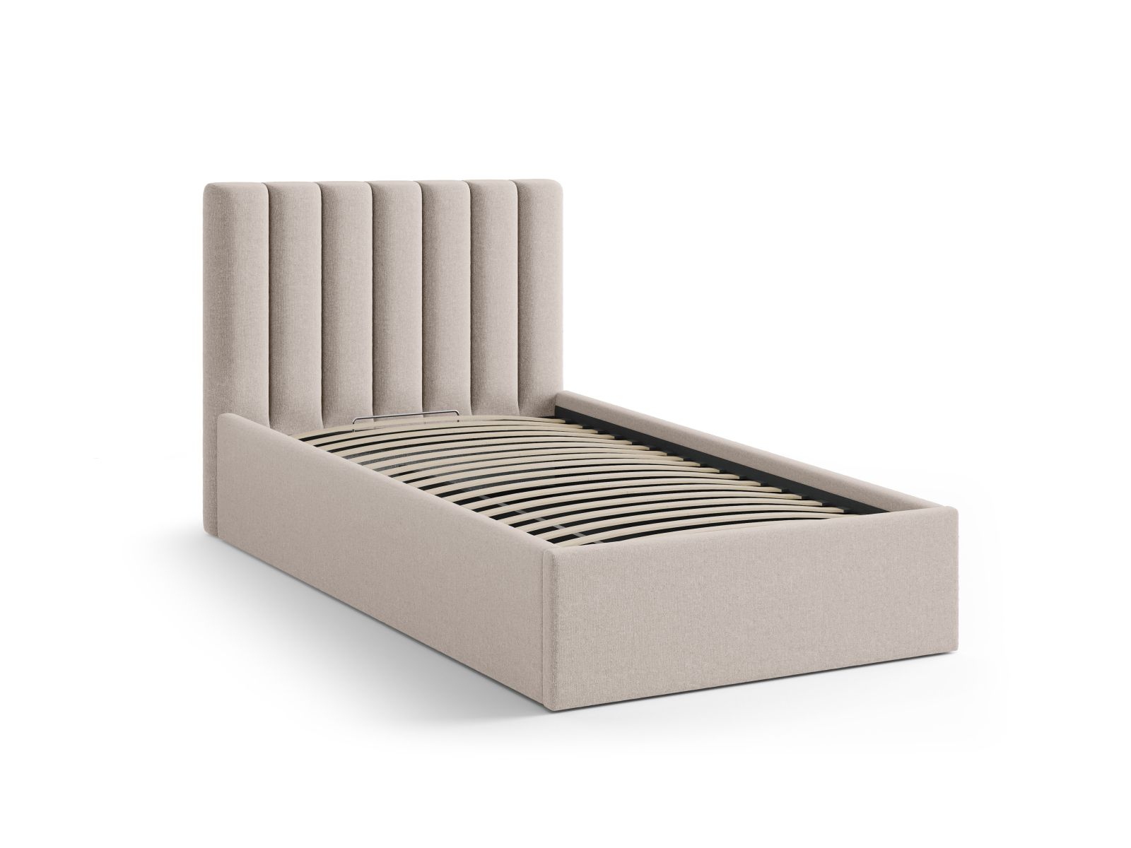 Storage Bed With Headboard, "Allison", 100x220x95